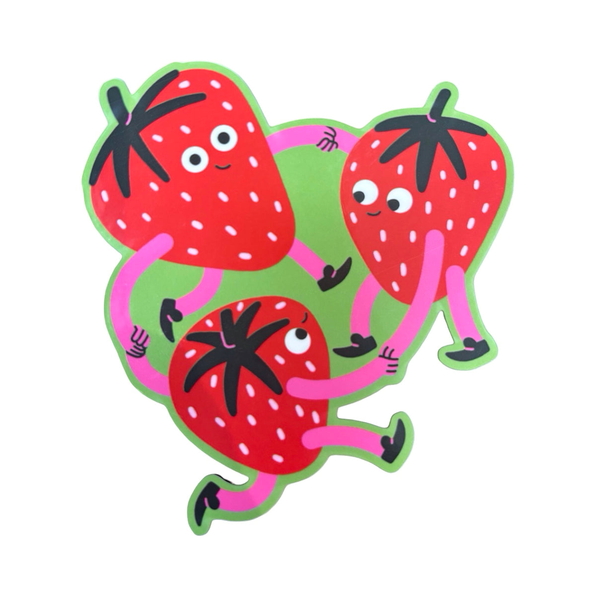 Strawberry Dance Sticker