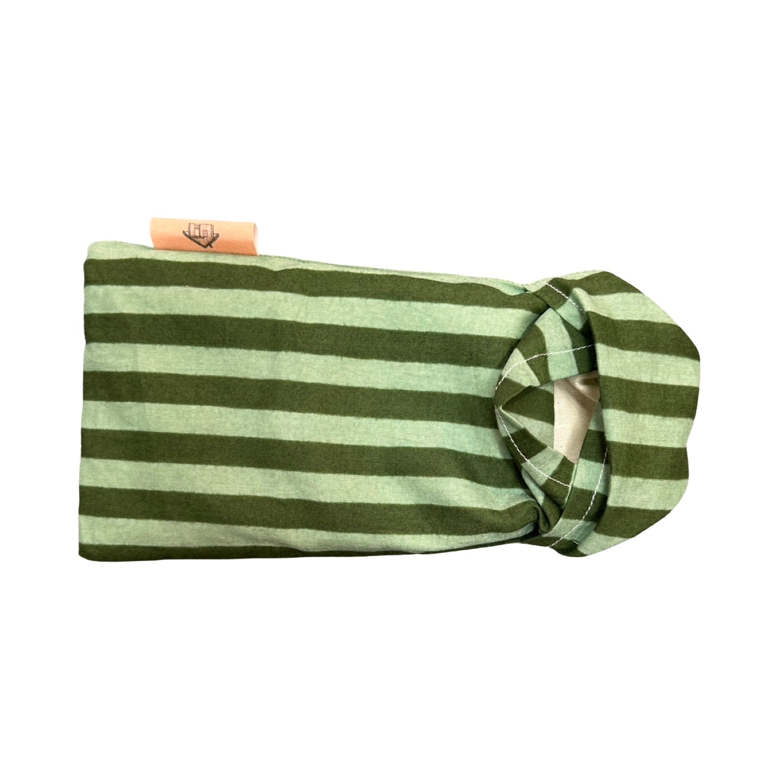 Green Stripe Lavender Eye Pillow