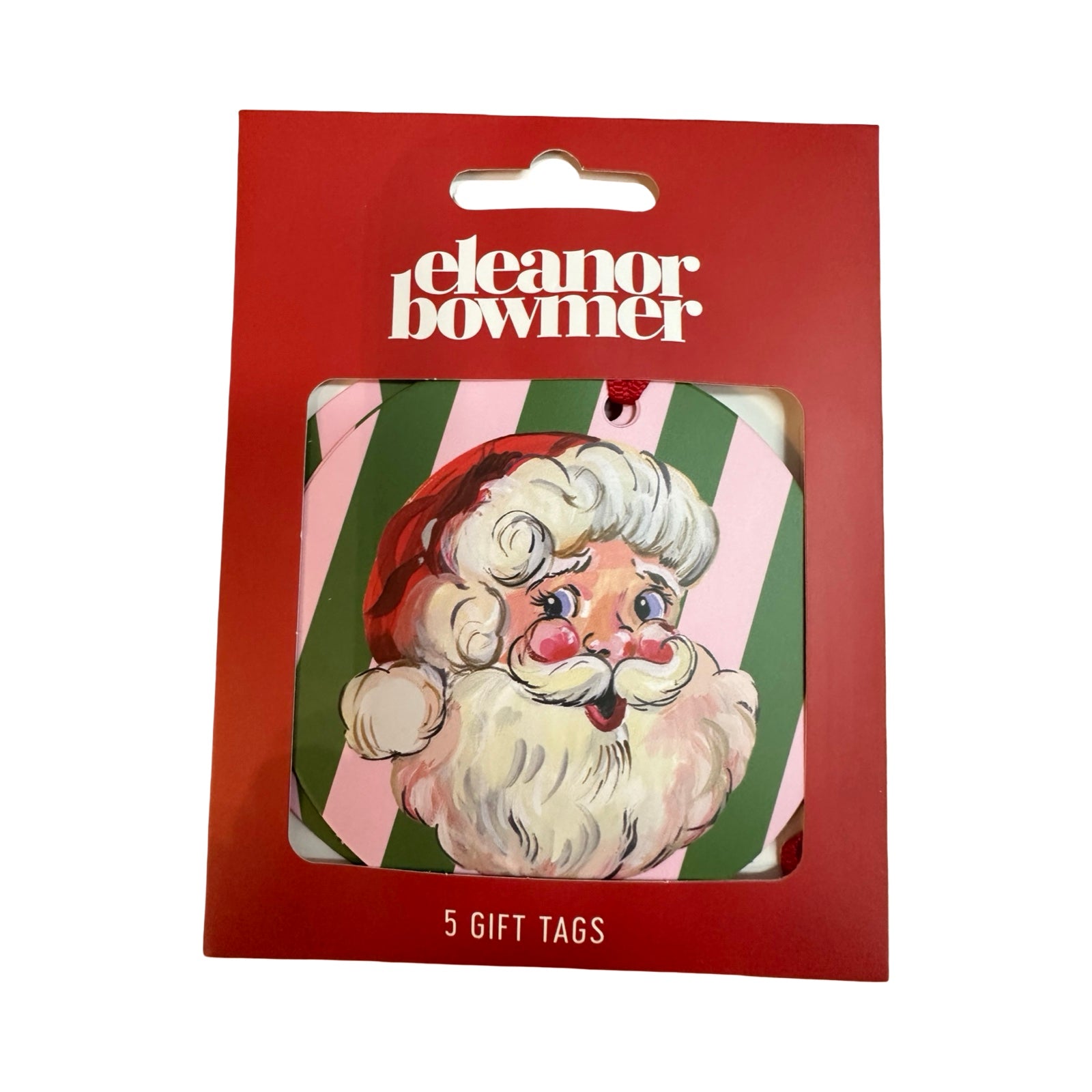 Jolly Santa Christmas Gift Tag Pack