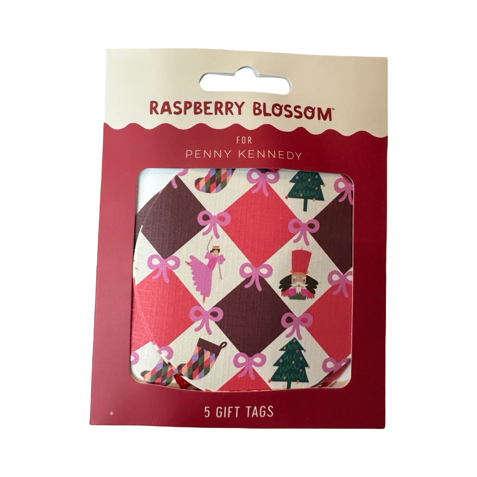 Harlequin Christmas Gift Tag Pack