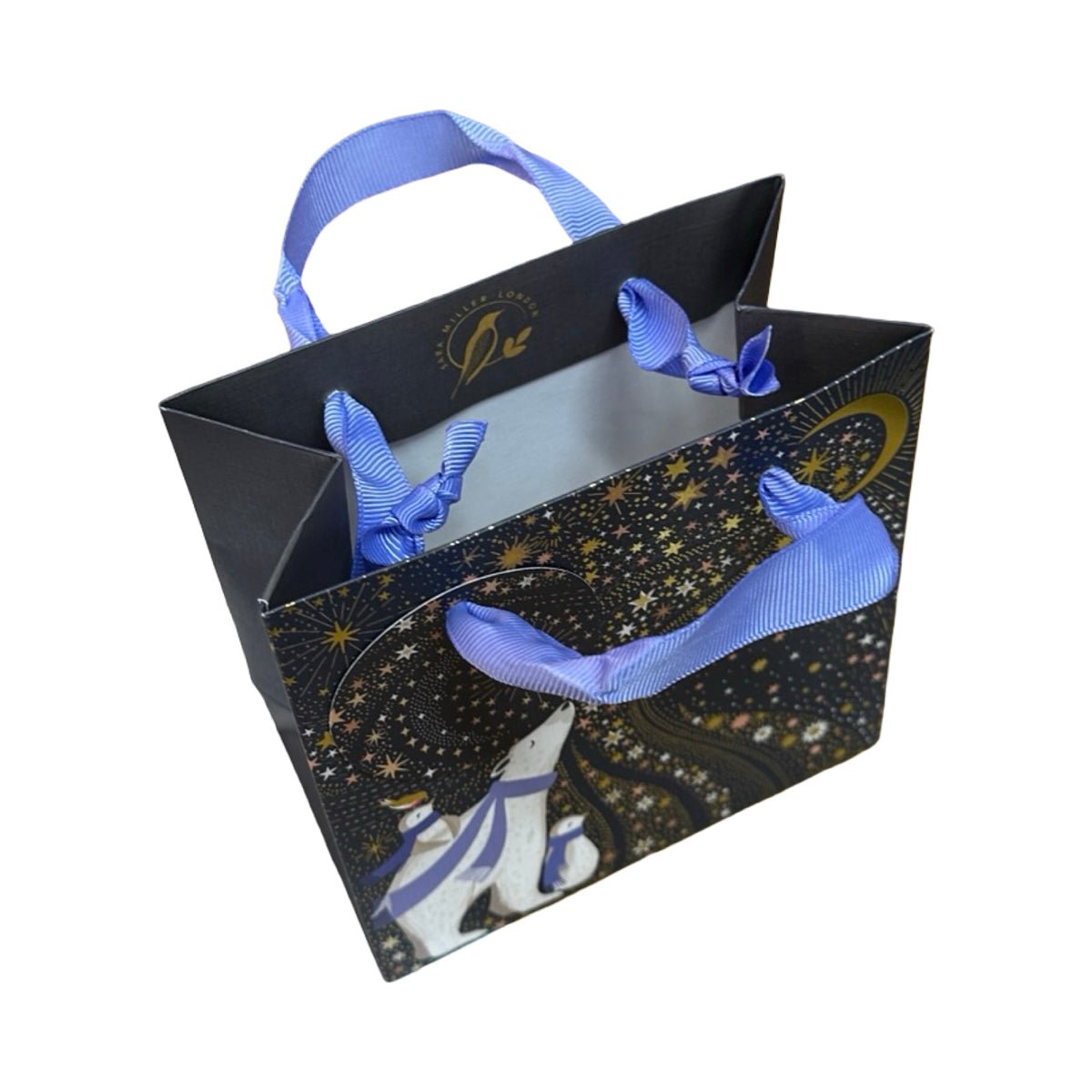 Polar Bear Christmas Gift Bag Small