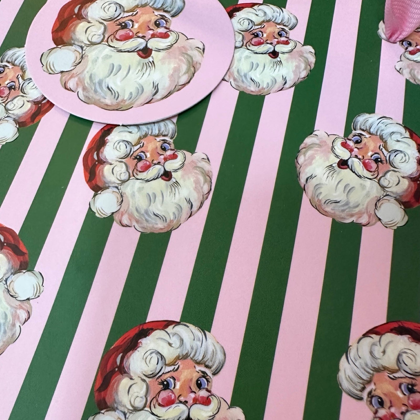 Jolly Santa Christmas Gift Bag Small