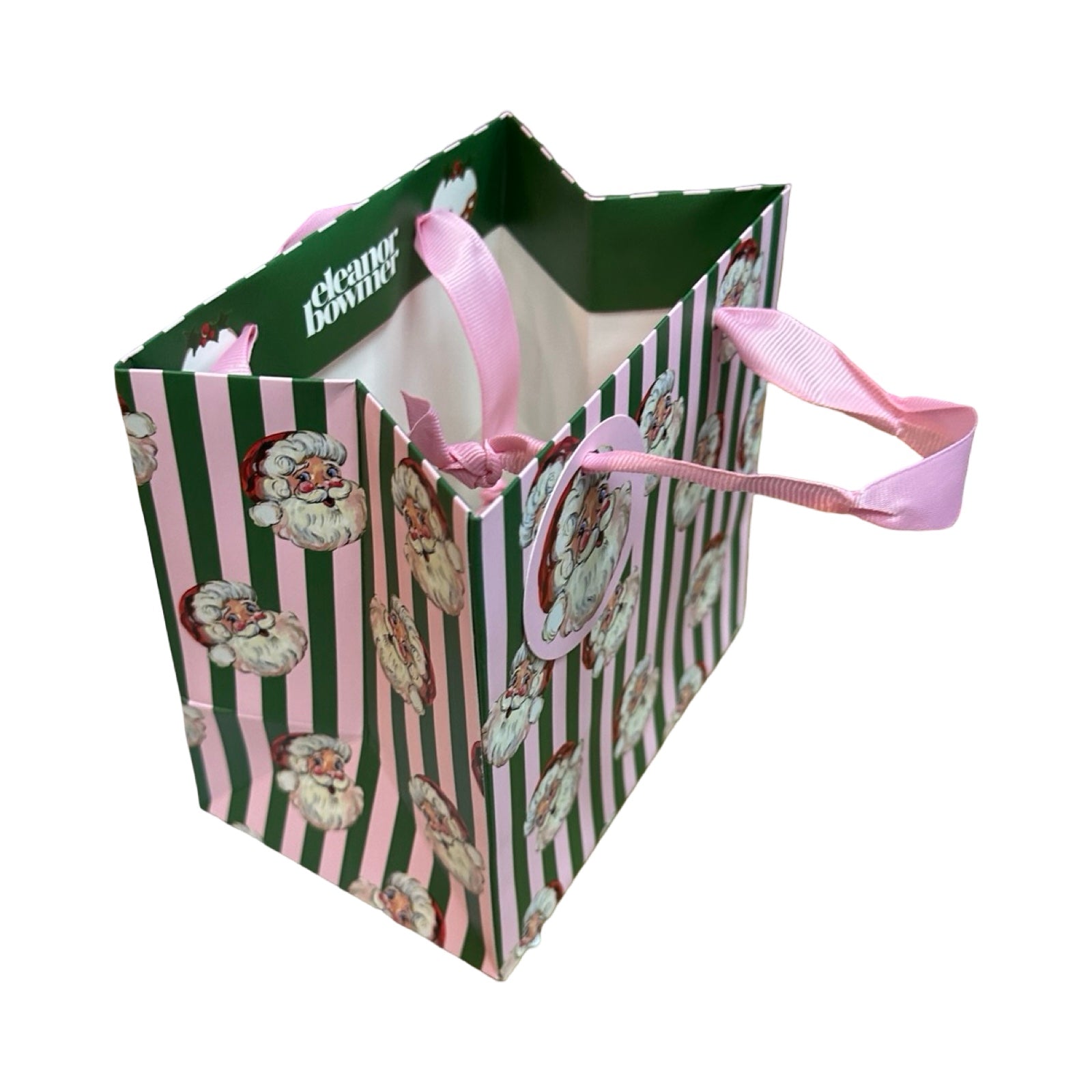 Jolly Santa Christmas Gift Bag Small