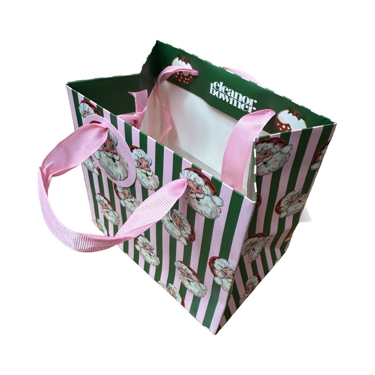 Jolly Santa Christmas Gift Bag Small