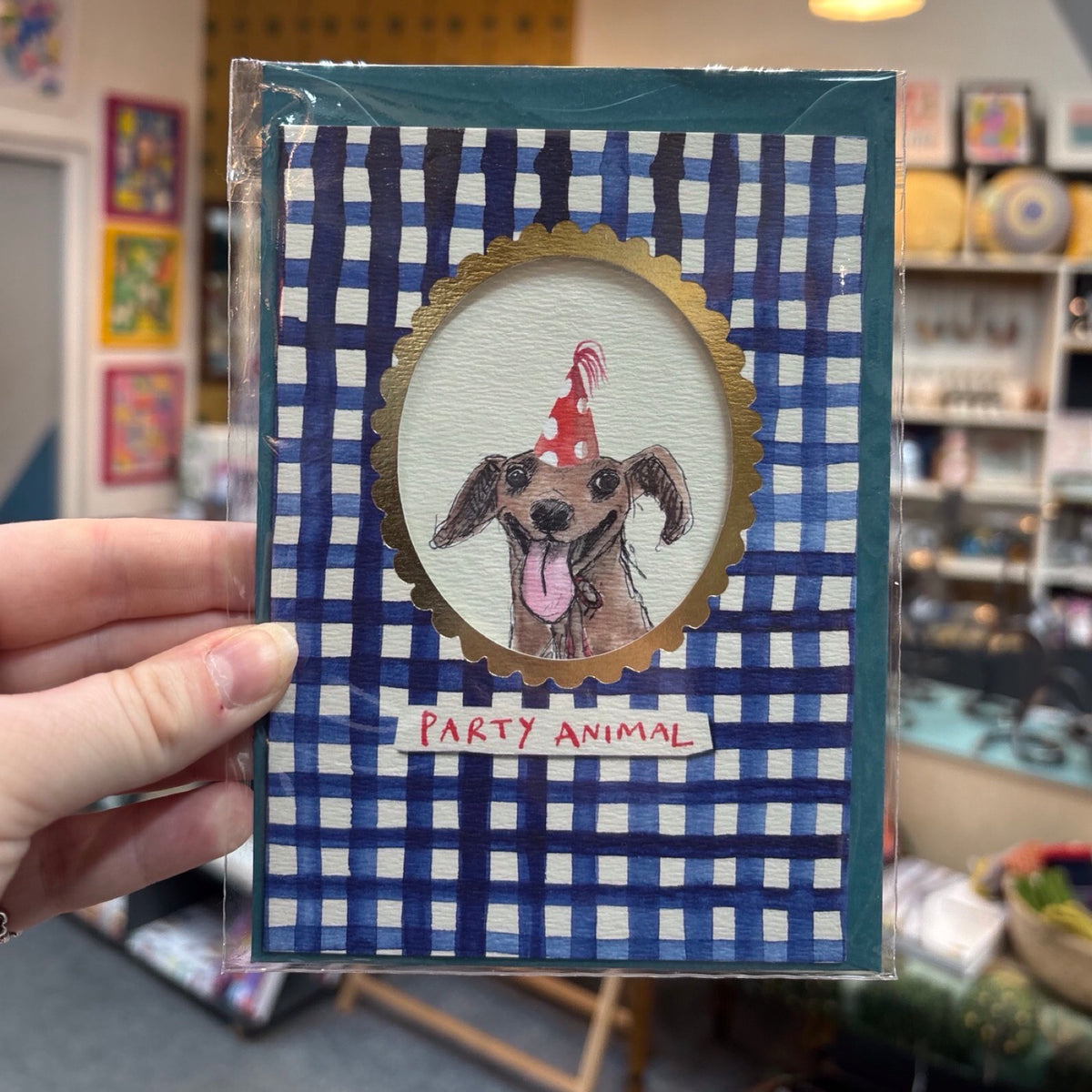 Dog Party Animal Card