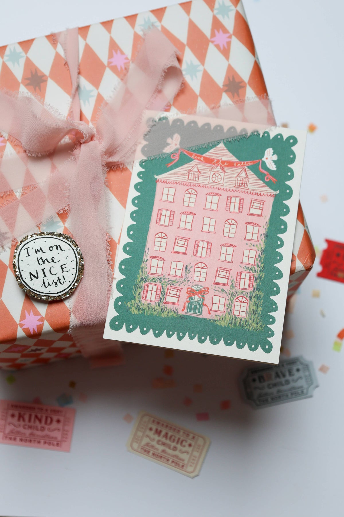 Christmas House Christmas Card