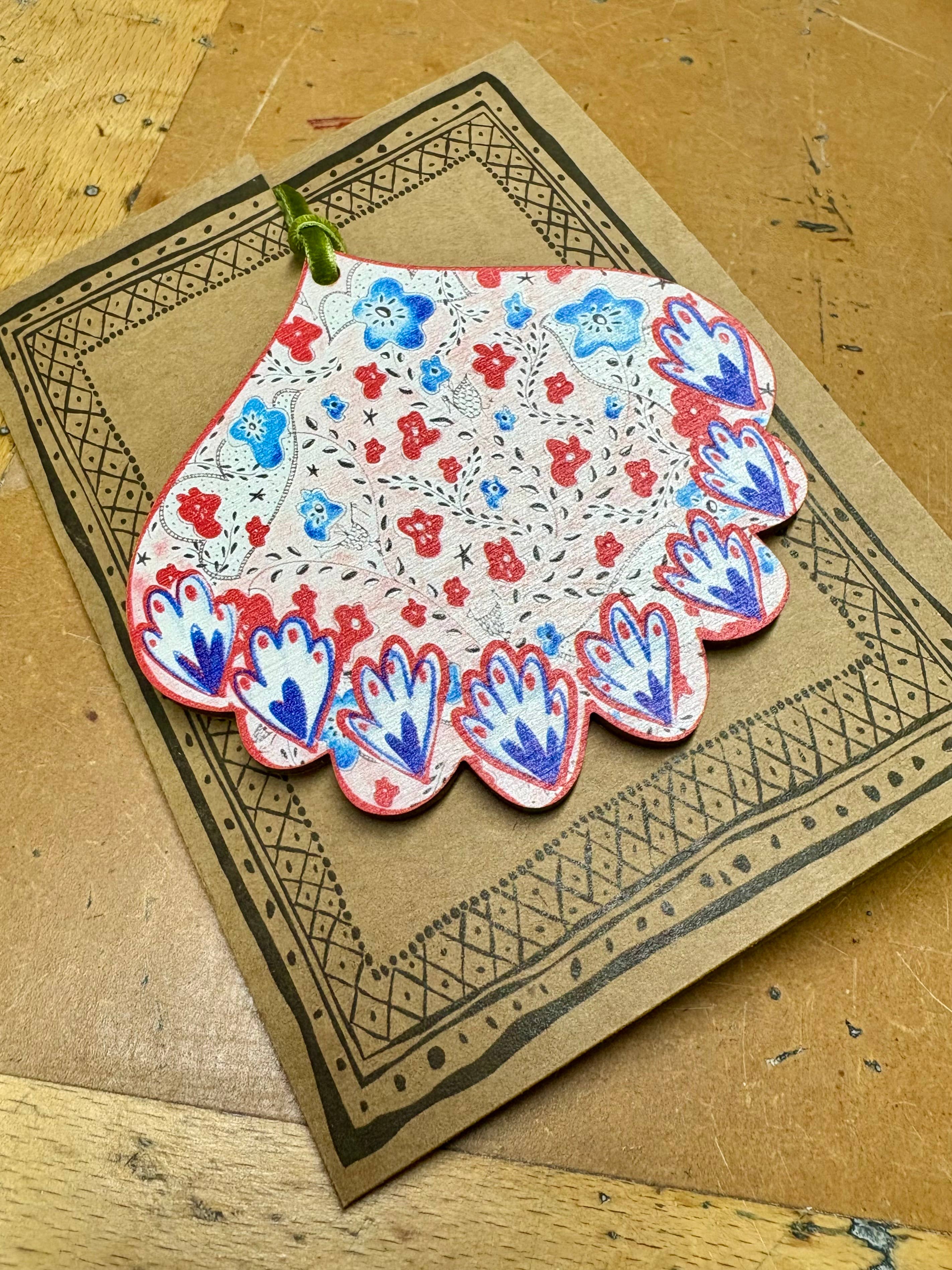Bouquet Wooden Decoration