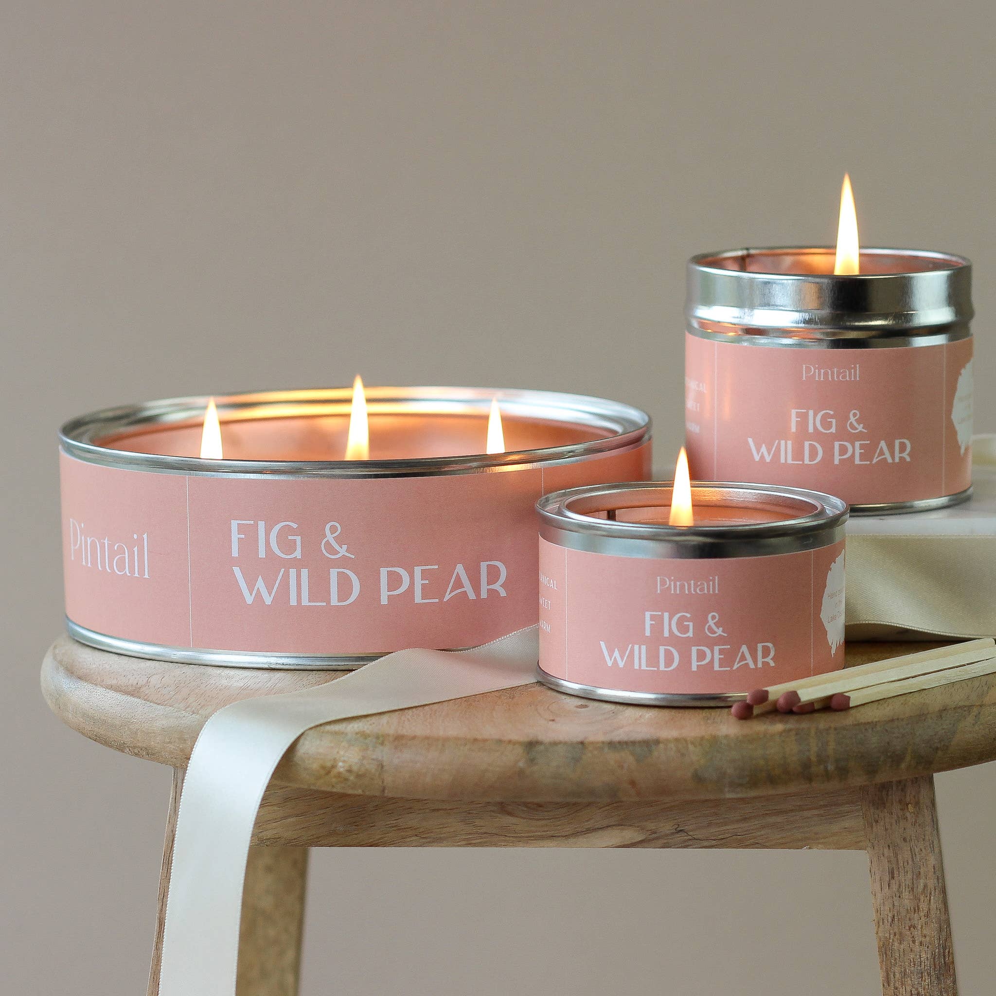 Fig and Wild Pear Triple Wick Candle