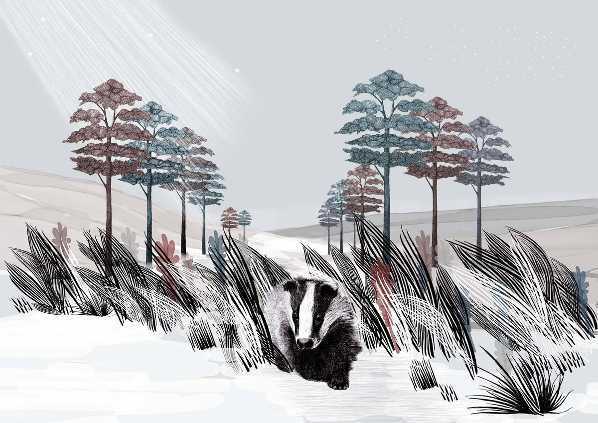 Badger Candle Cover