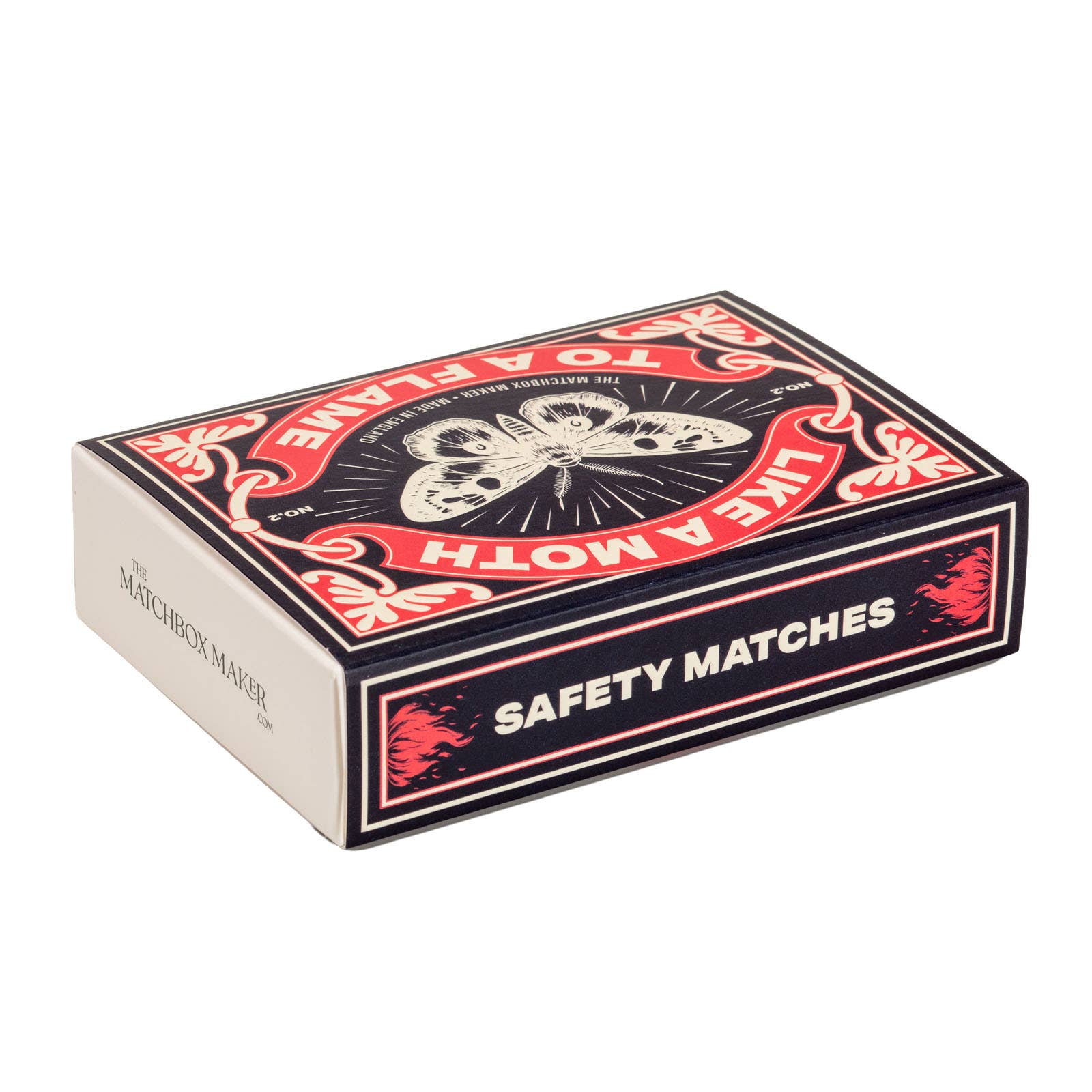 Moth To A Flame Matchbox