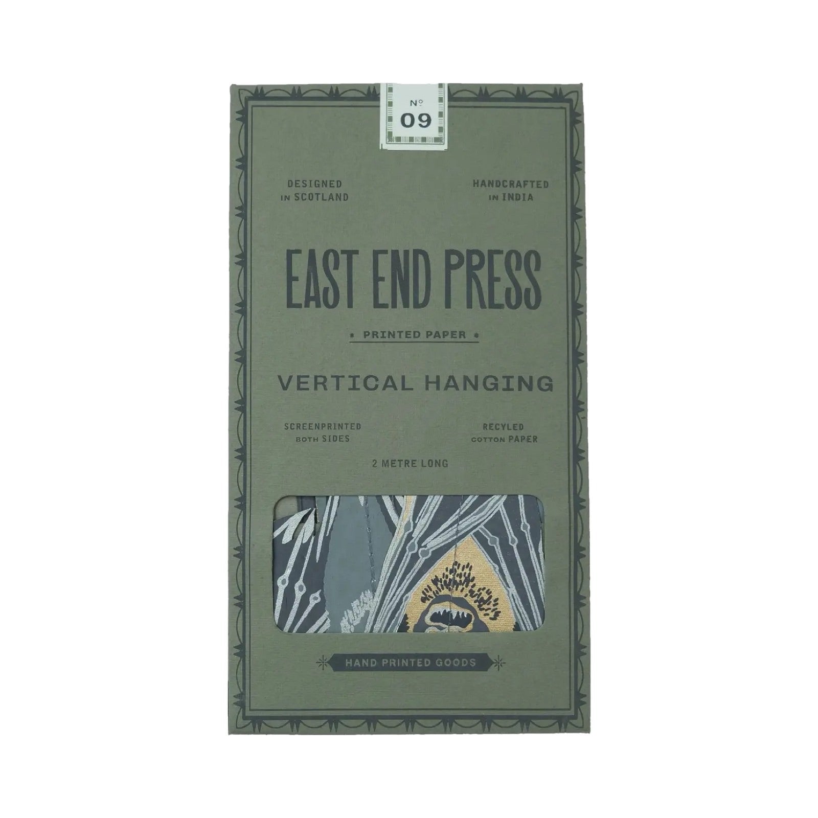 Grey packet for bats paper garland.