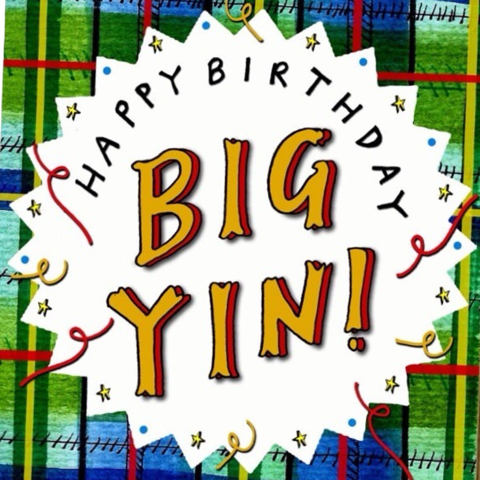 Big yin card close up.