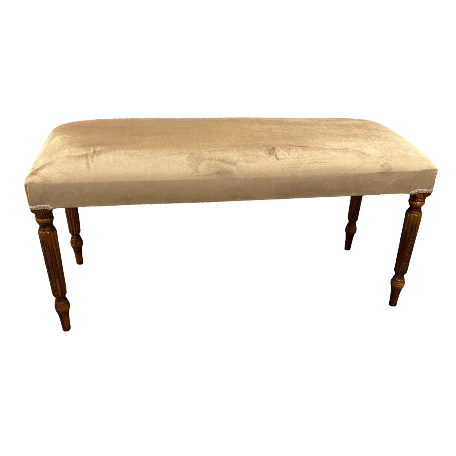 Velvet (Plain Colour) Bench
