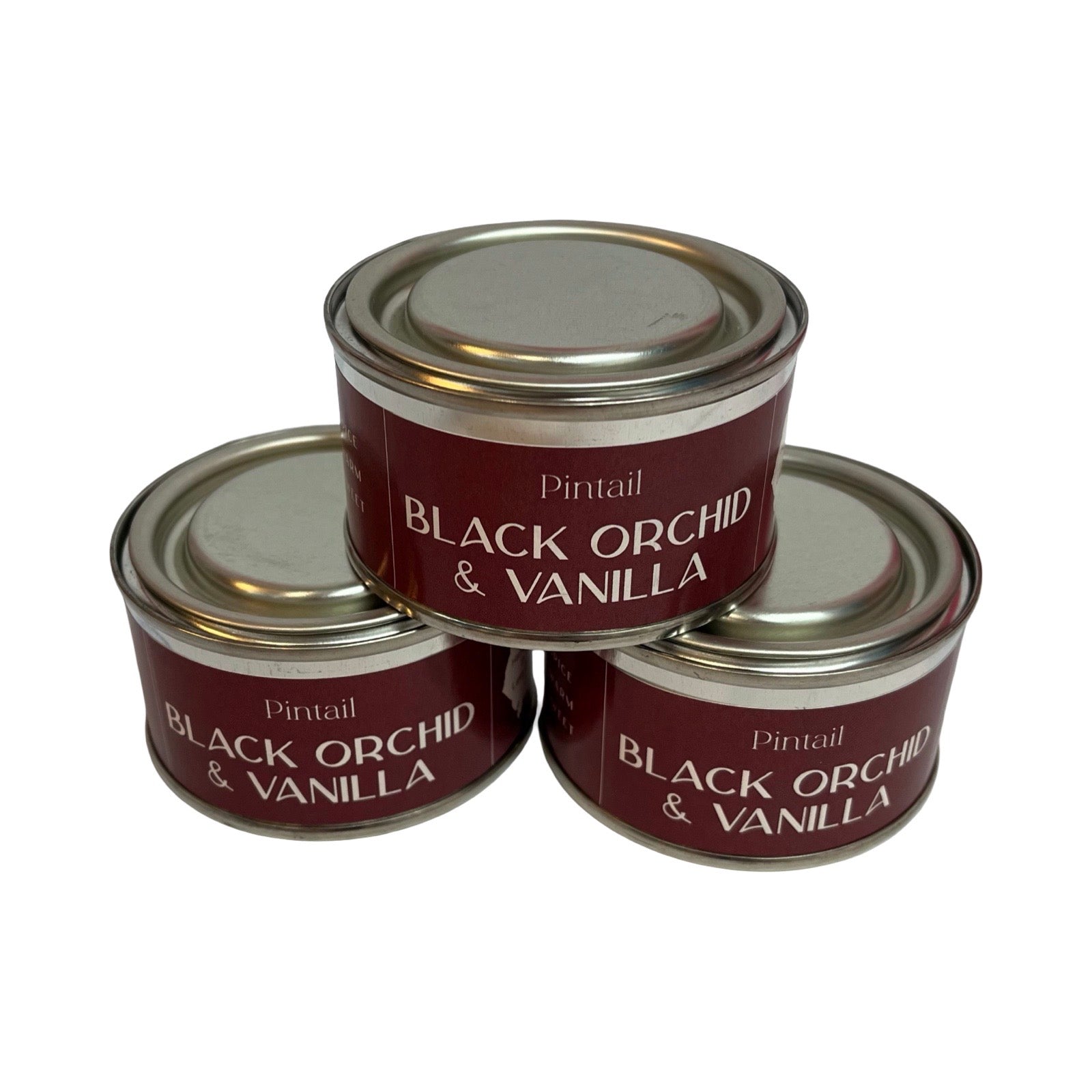 Stack of three candles