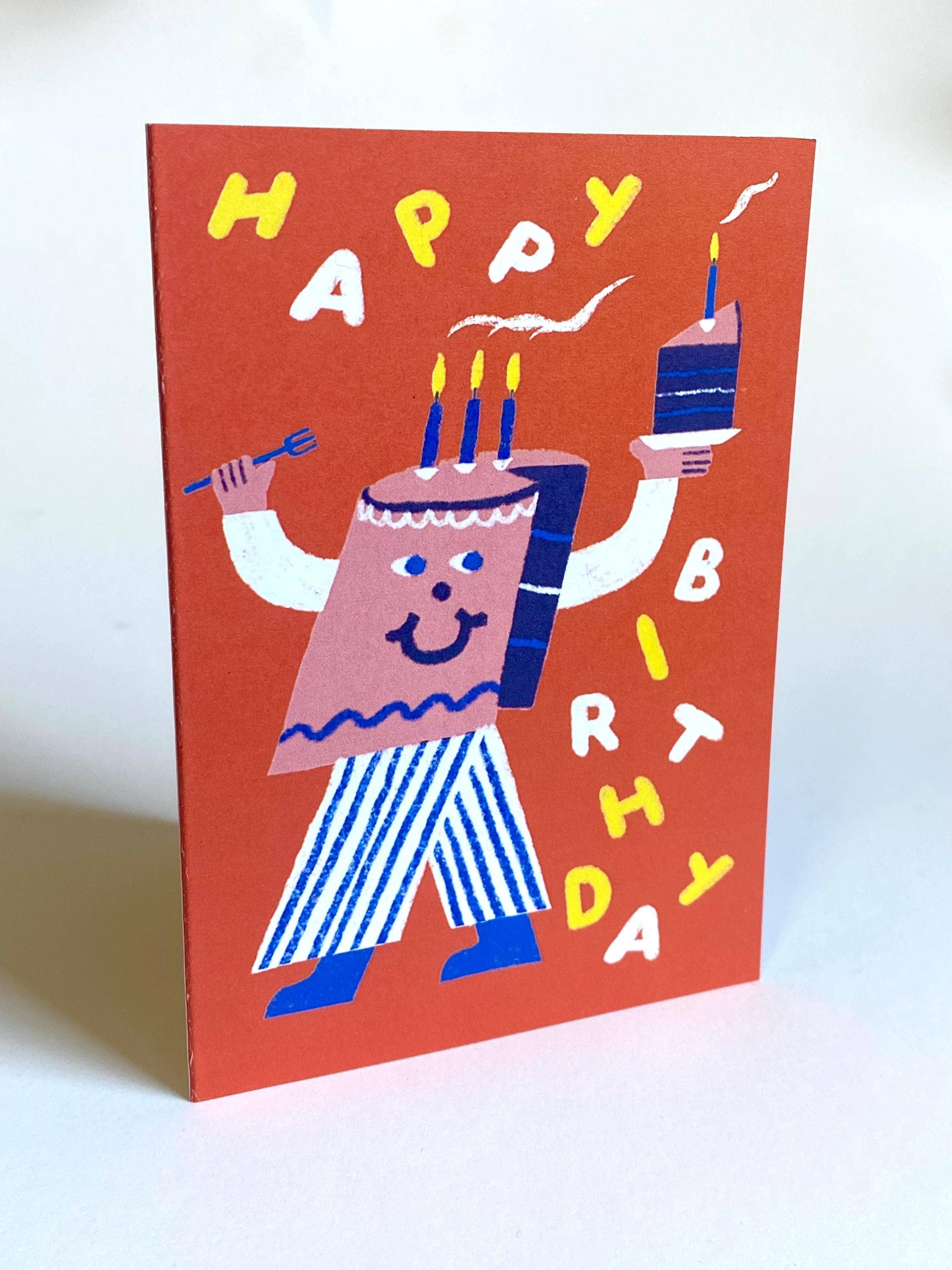 Cheeky Birthday Cake Card