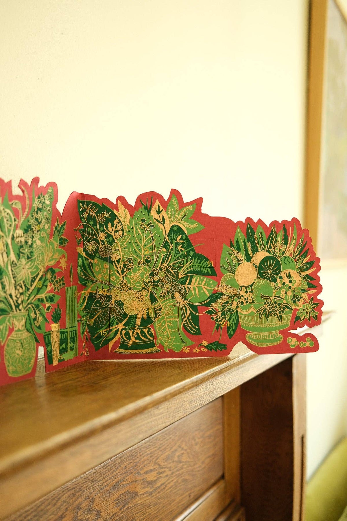 Winter Floral Advent Calendar