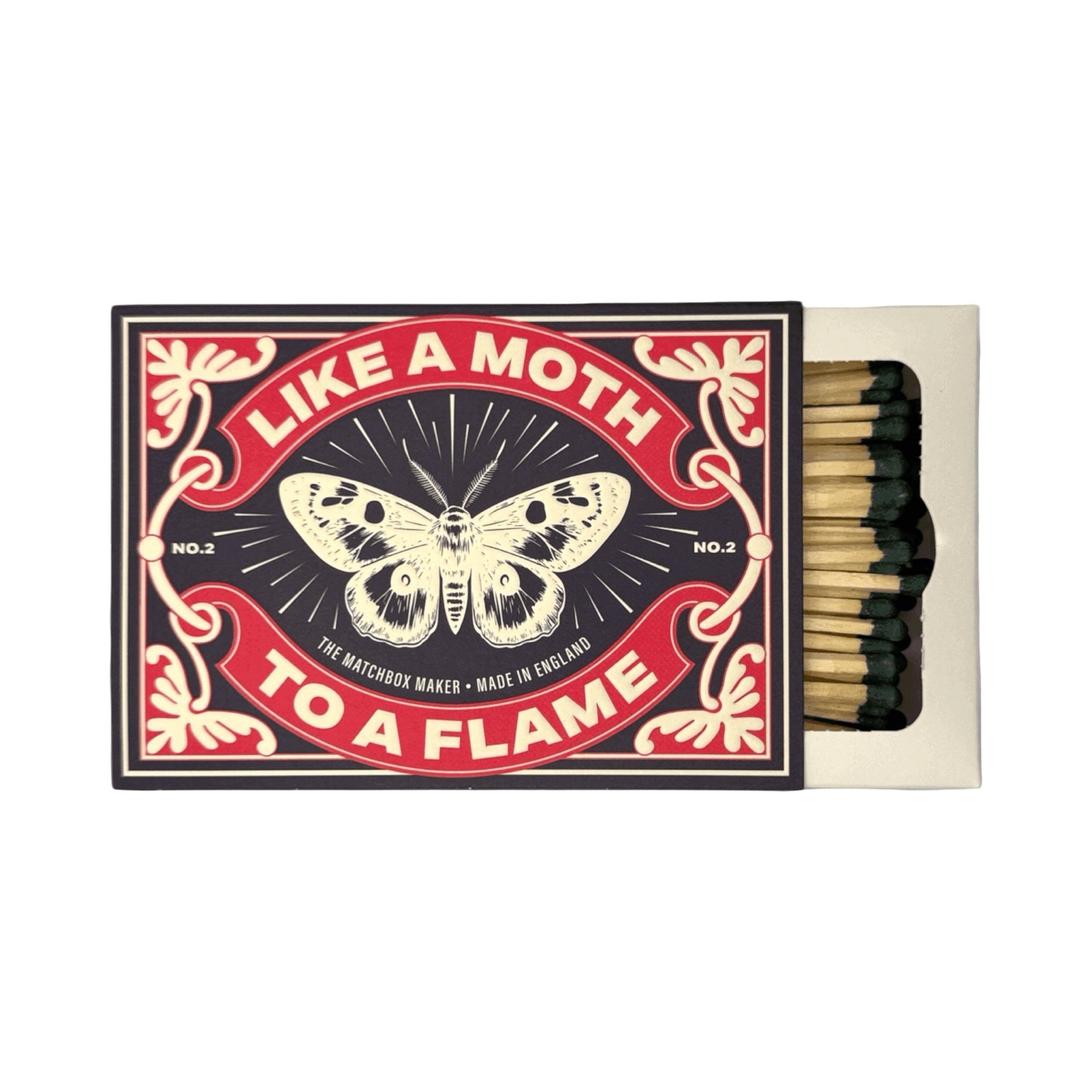 Moth To A Flame Matchbox