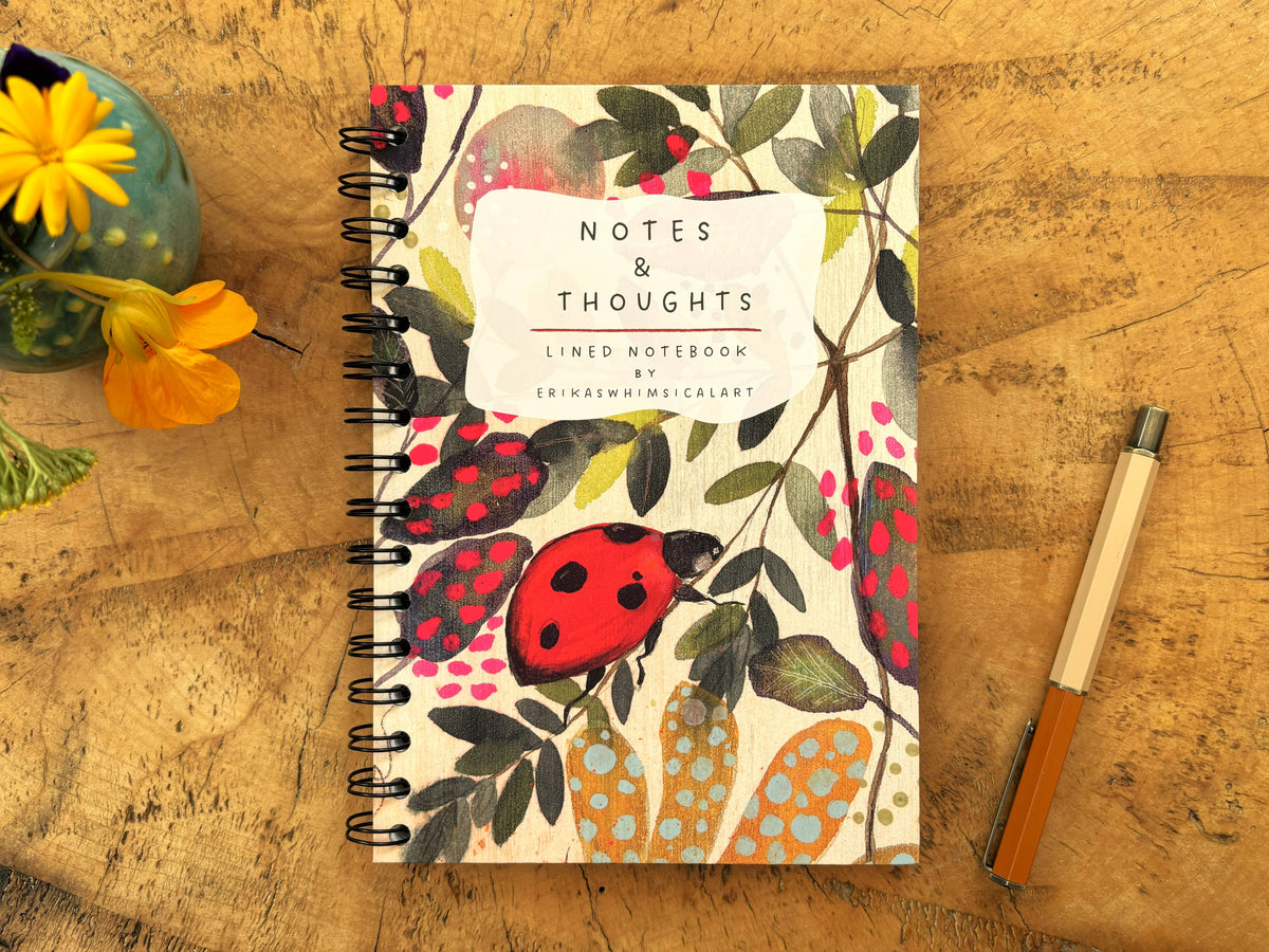 Notes and Thoughts Wire Bound Notebook