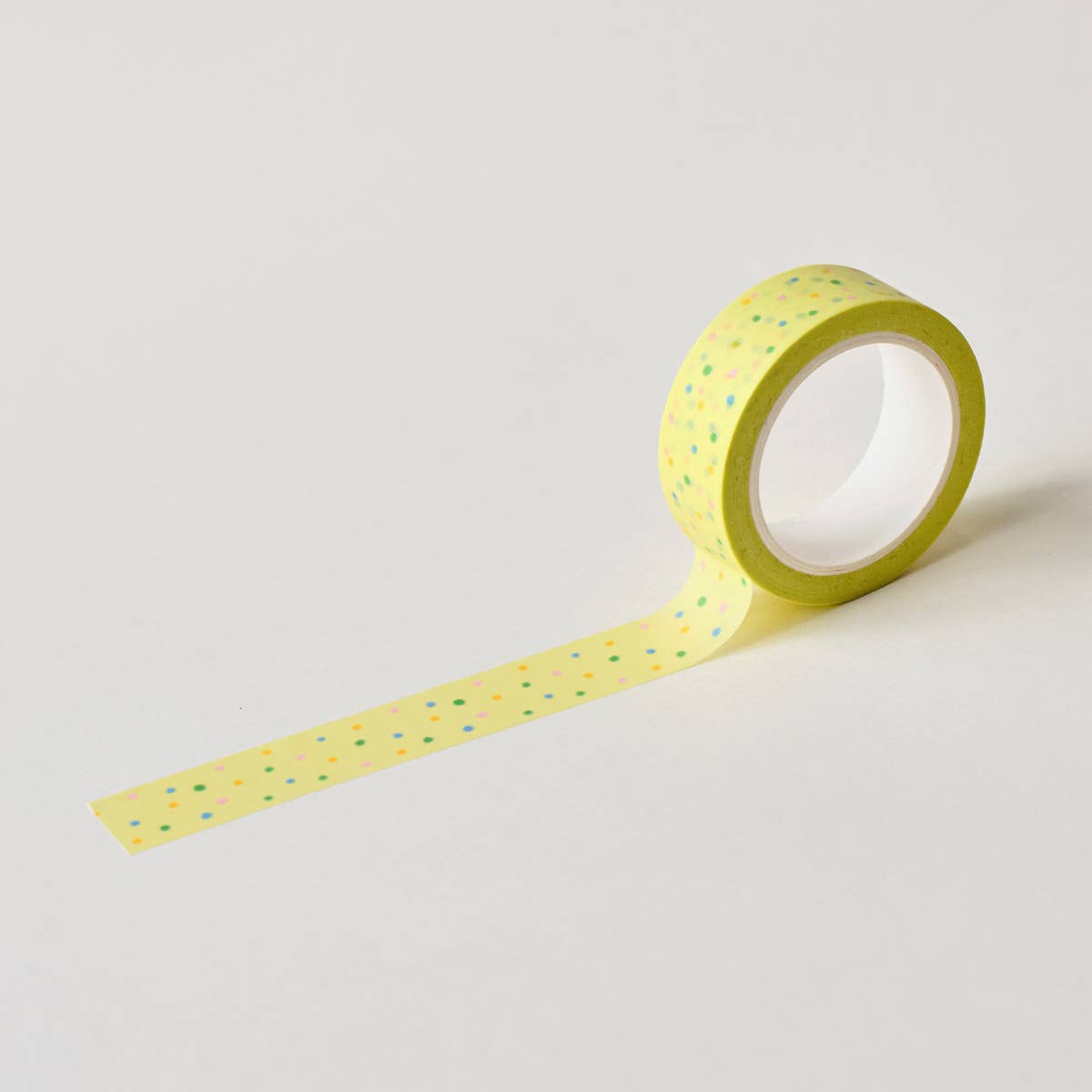 Yellow Funfetti Washi Tape