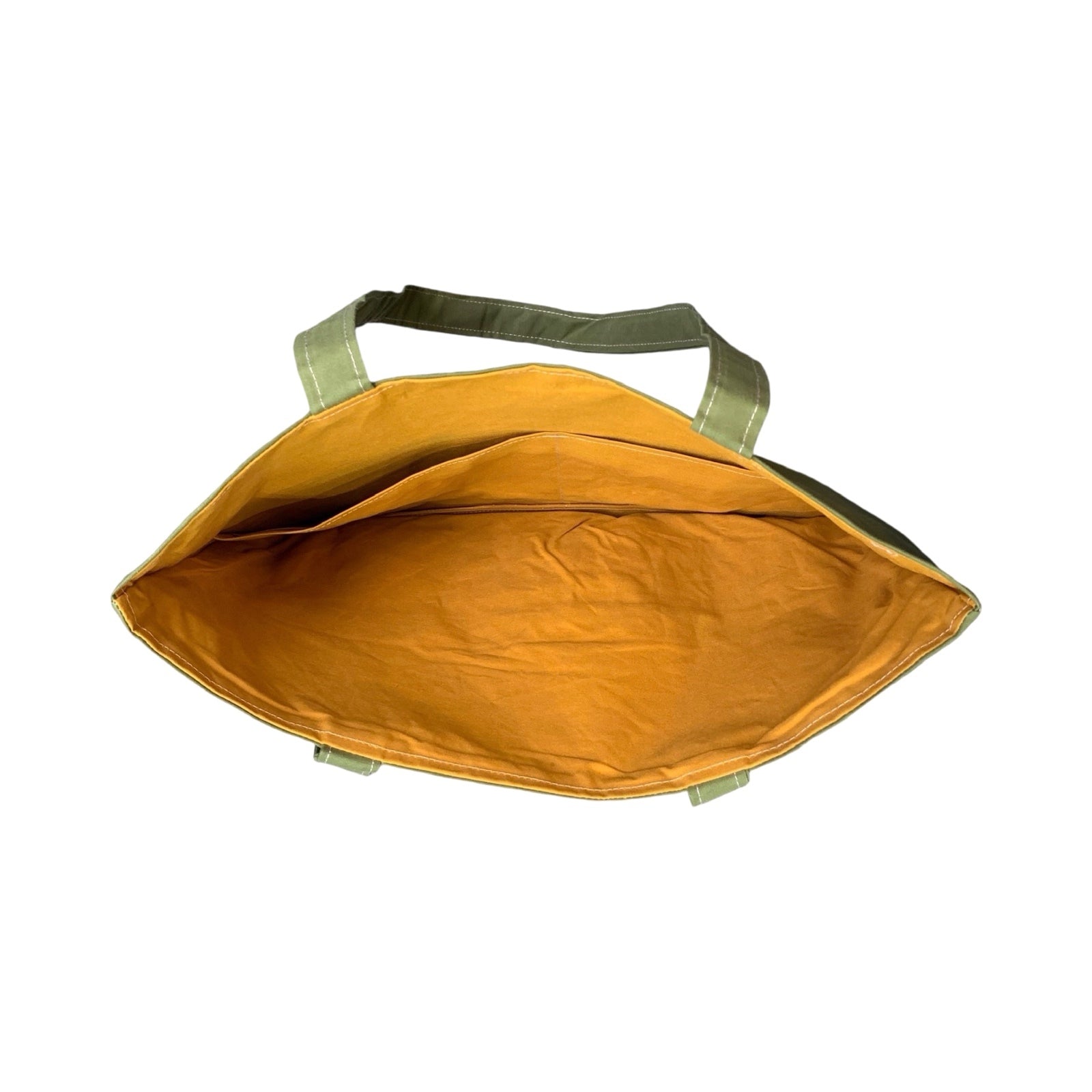 Mustard inside an reservable tote bag