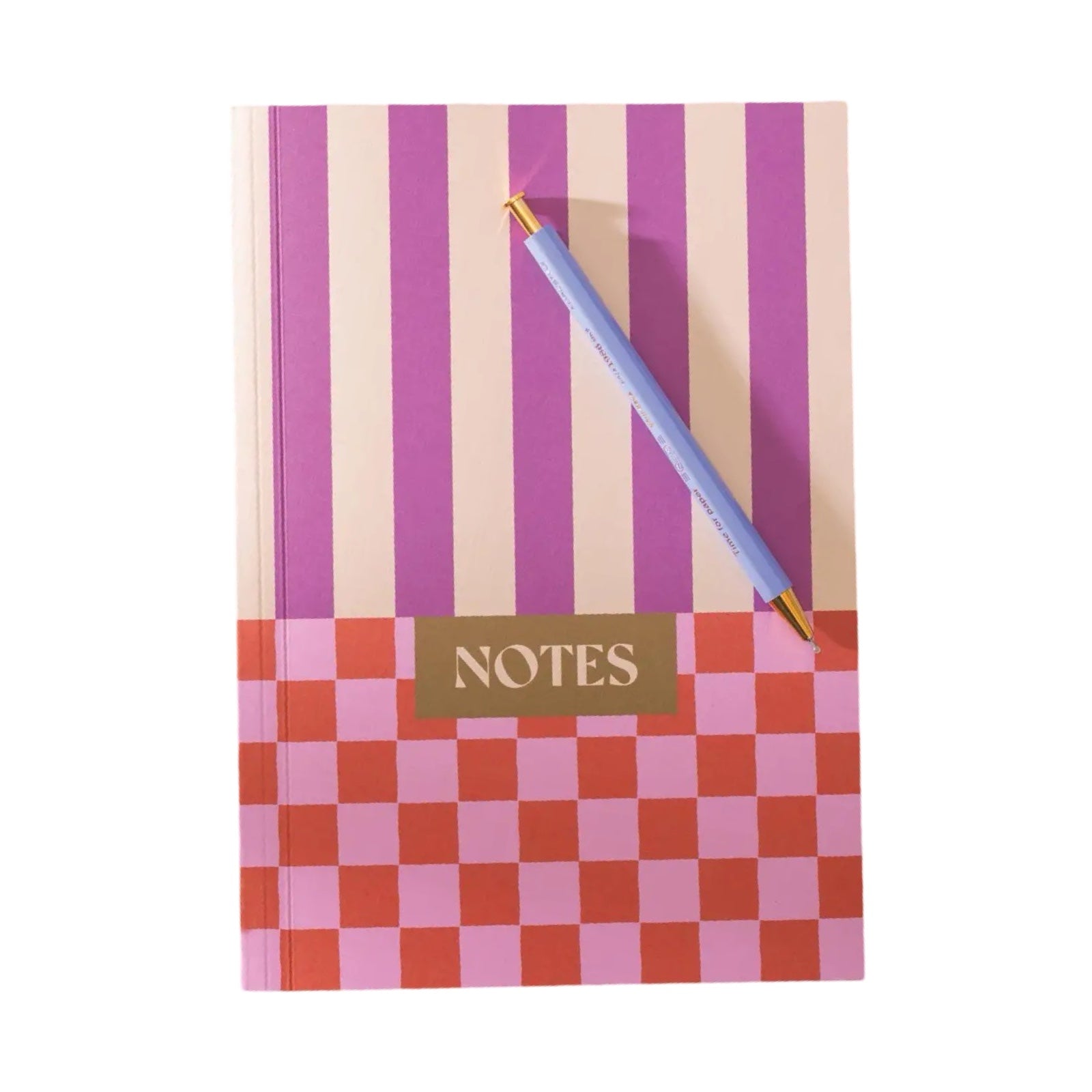 Checks and Stripes Notebook