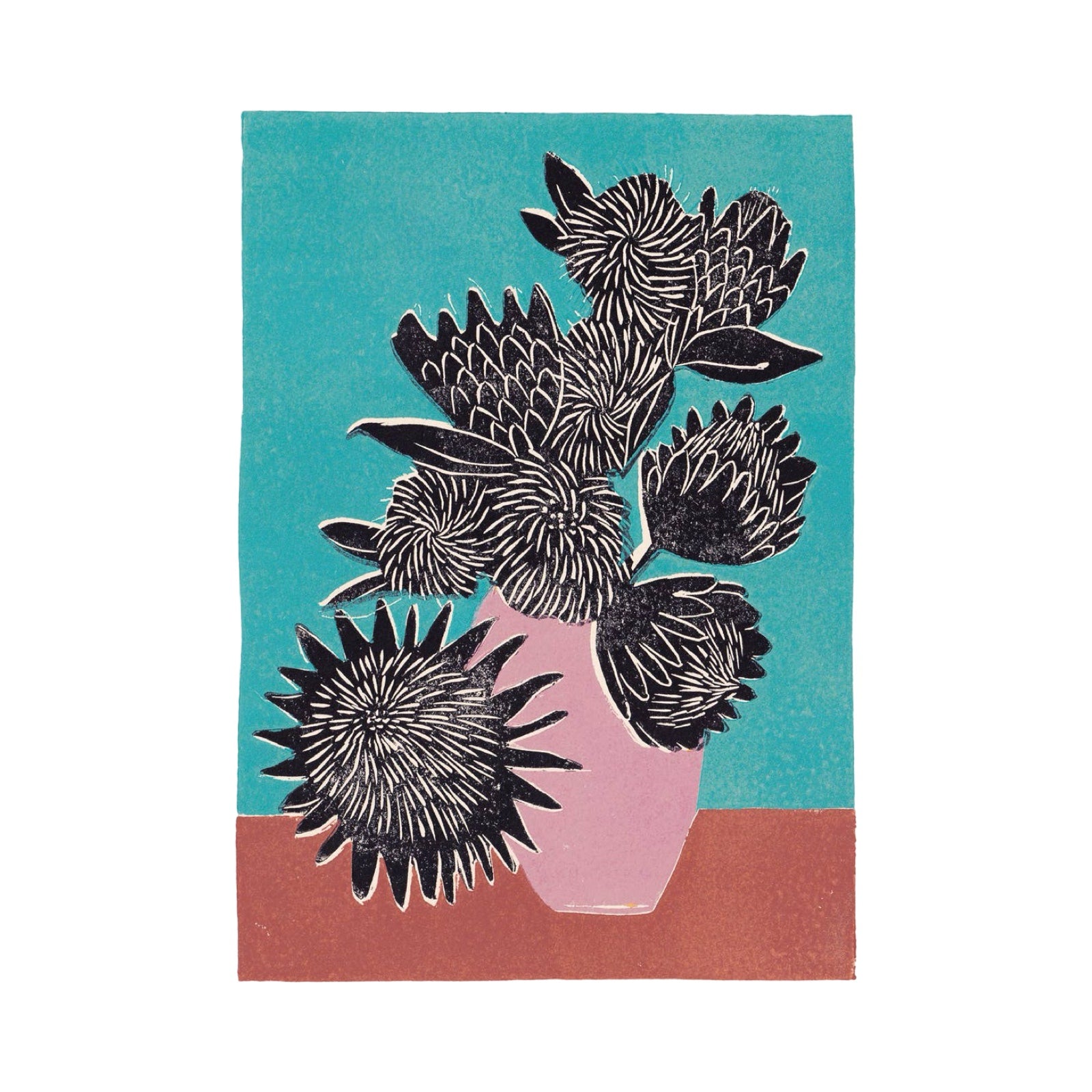 Chrysanthemums Print