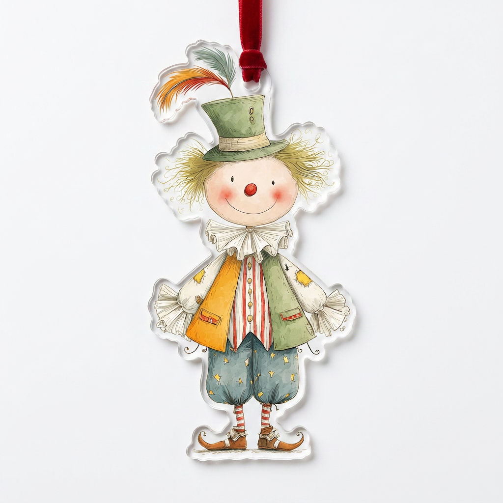 Christmas Tree Decoration - Whimsical Circus theme 2