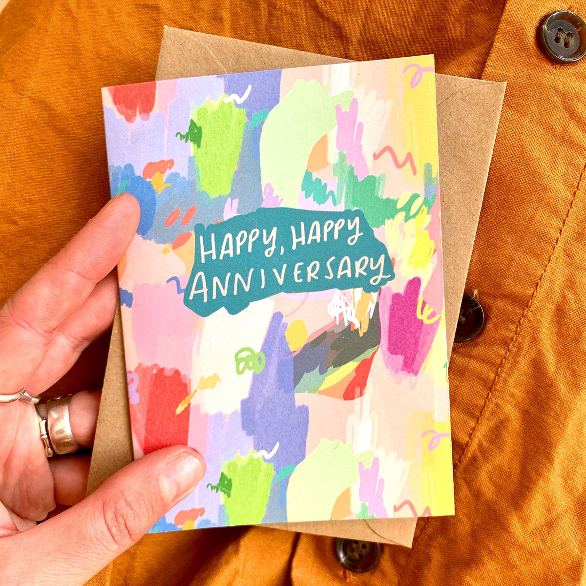 Happy, Happy Anniversary Card