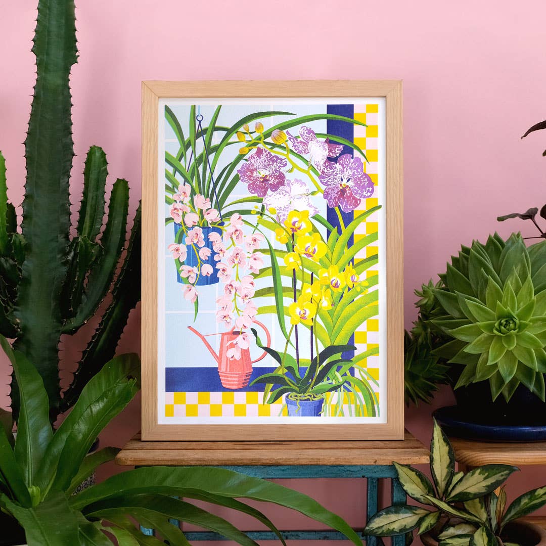 Orchid Still Life Print