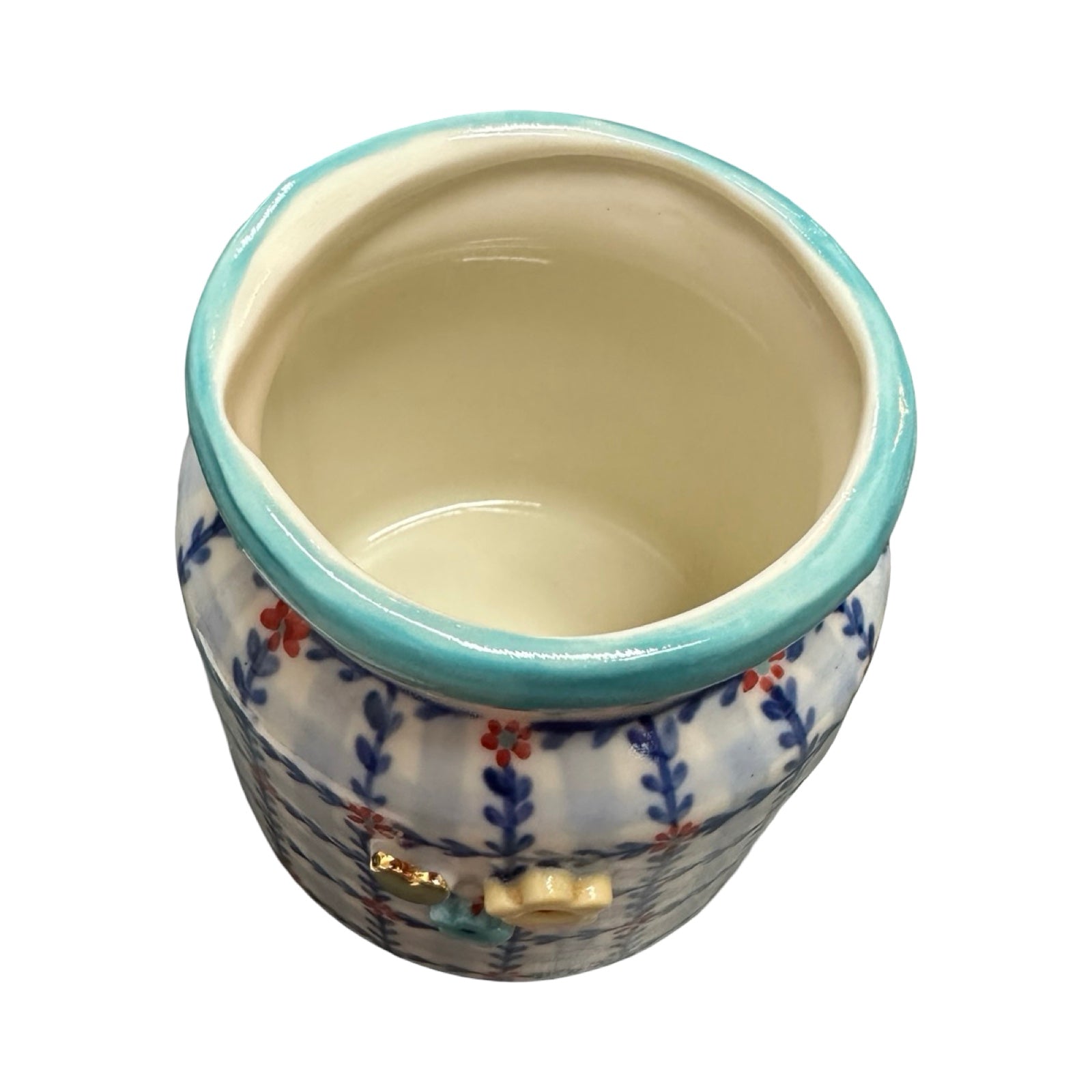 Daisy Porcelain Jar