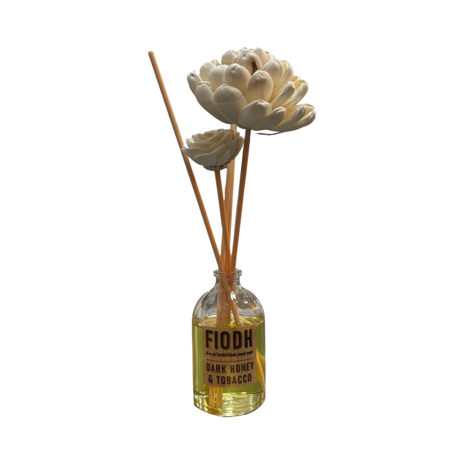 Diffuser with decorative elements and 'Fiodh' branding on a white background.