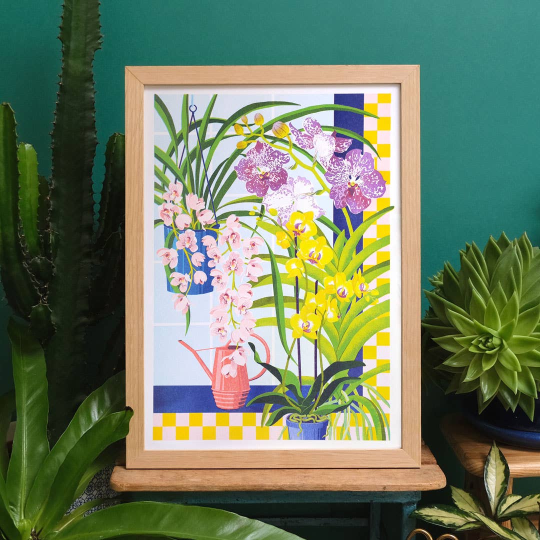 Orchid Still Life Print
