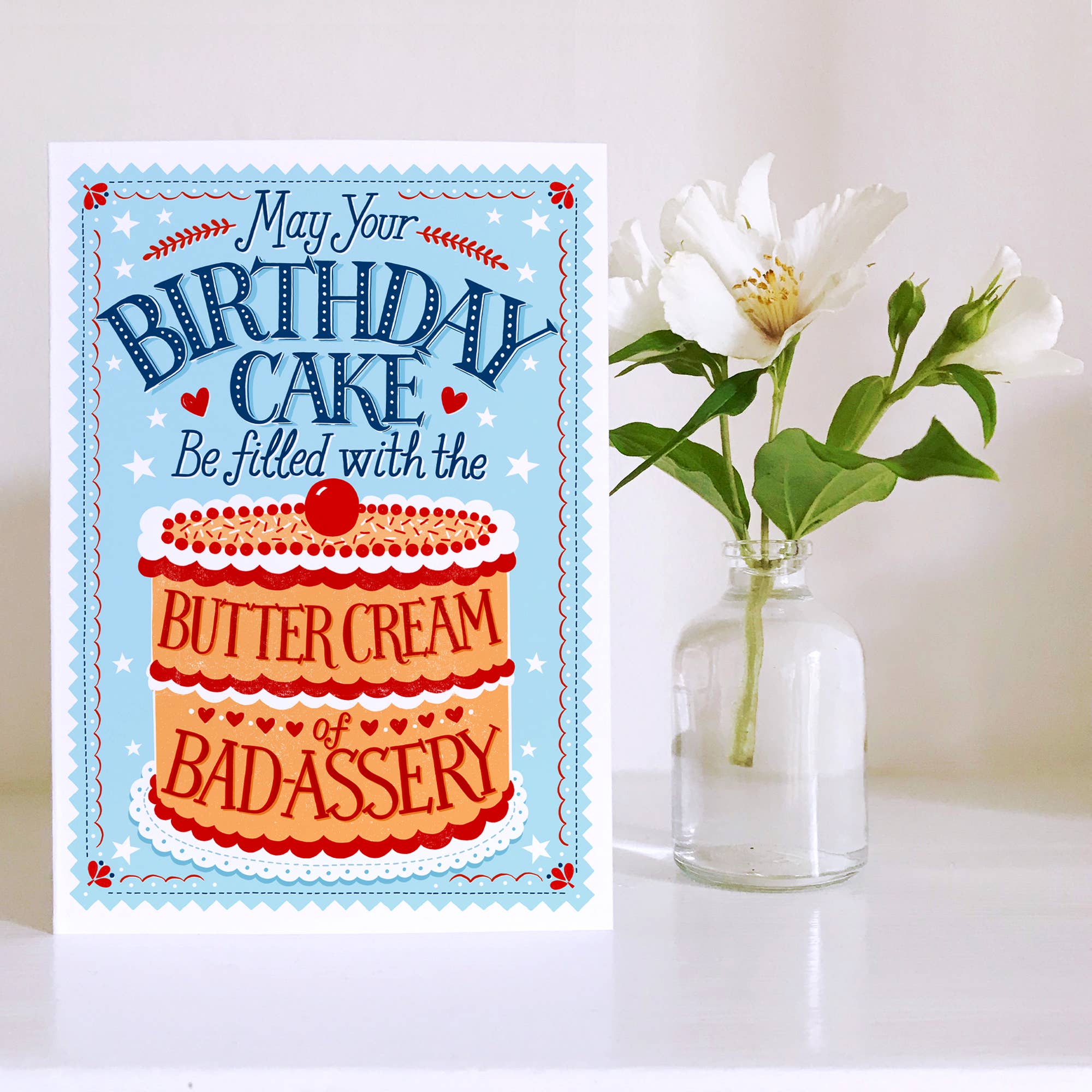 Badass Birthday Card