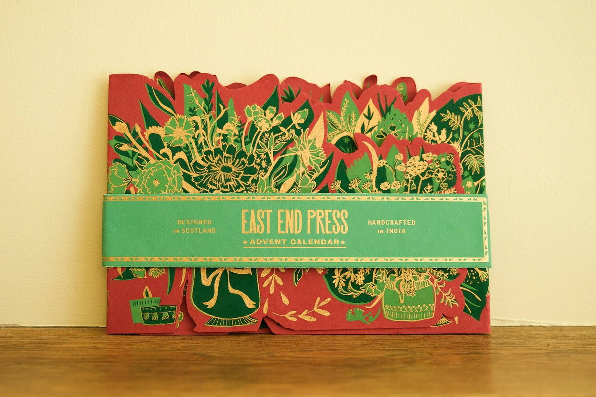 Winter Floral Advent Calendar