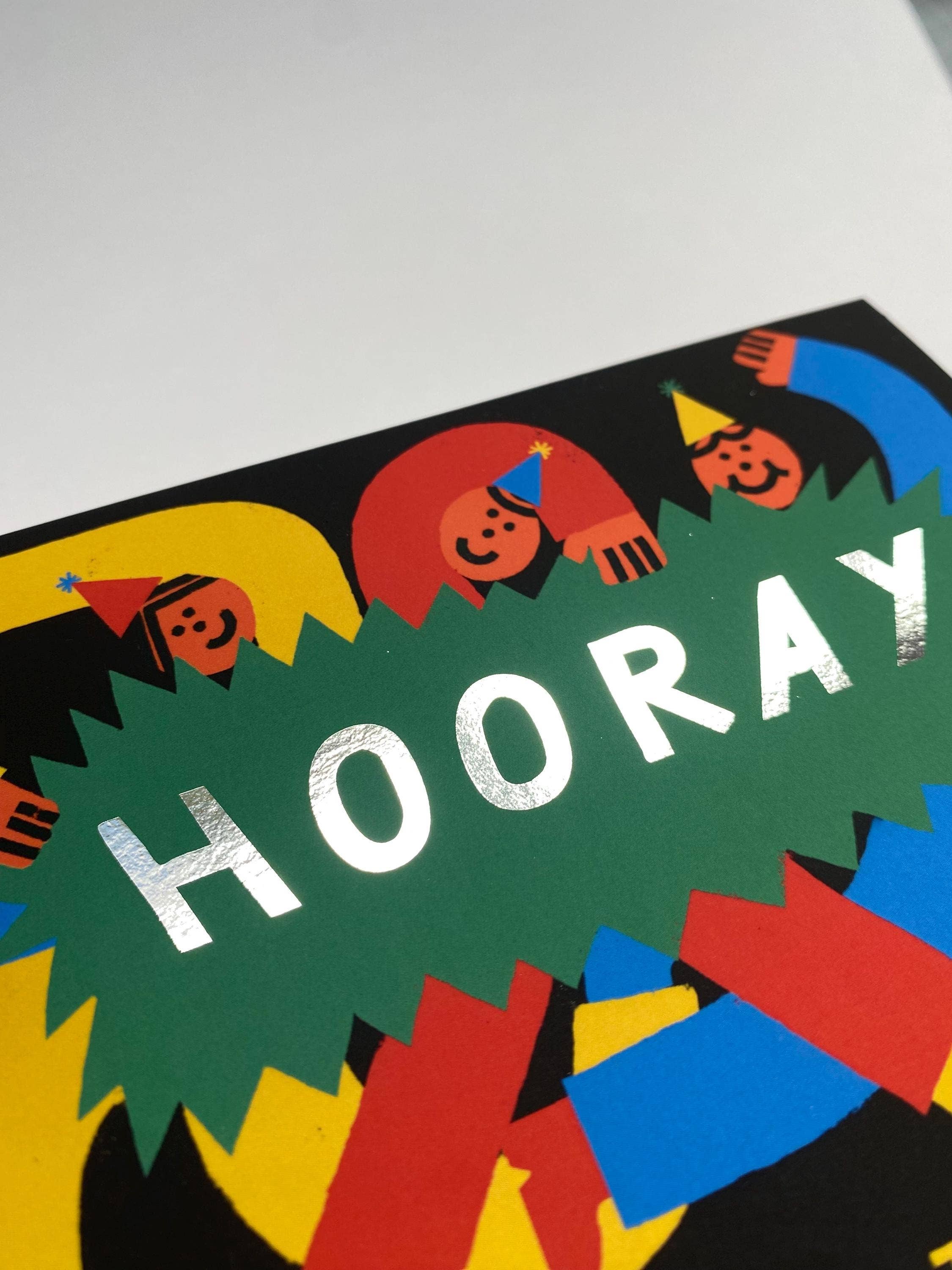 Hooray Happy Birthday Card