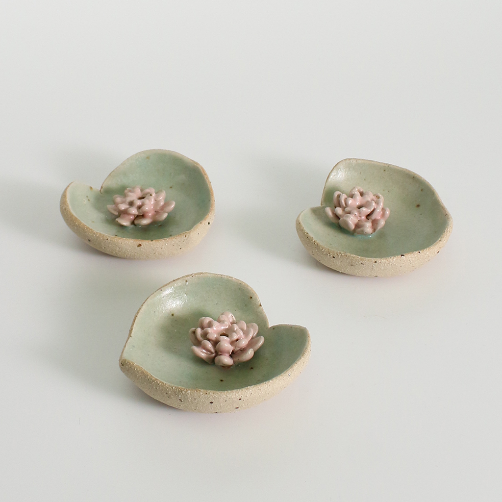 Lily Pad Incense Holder