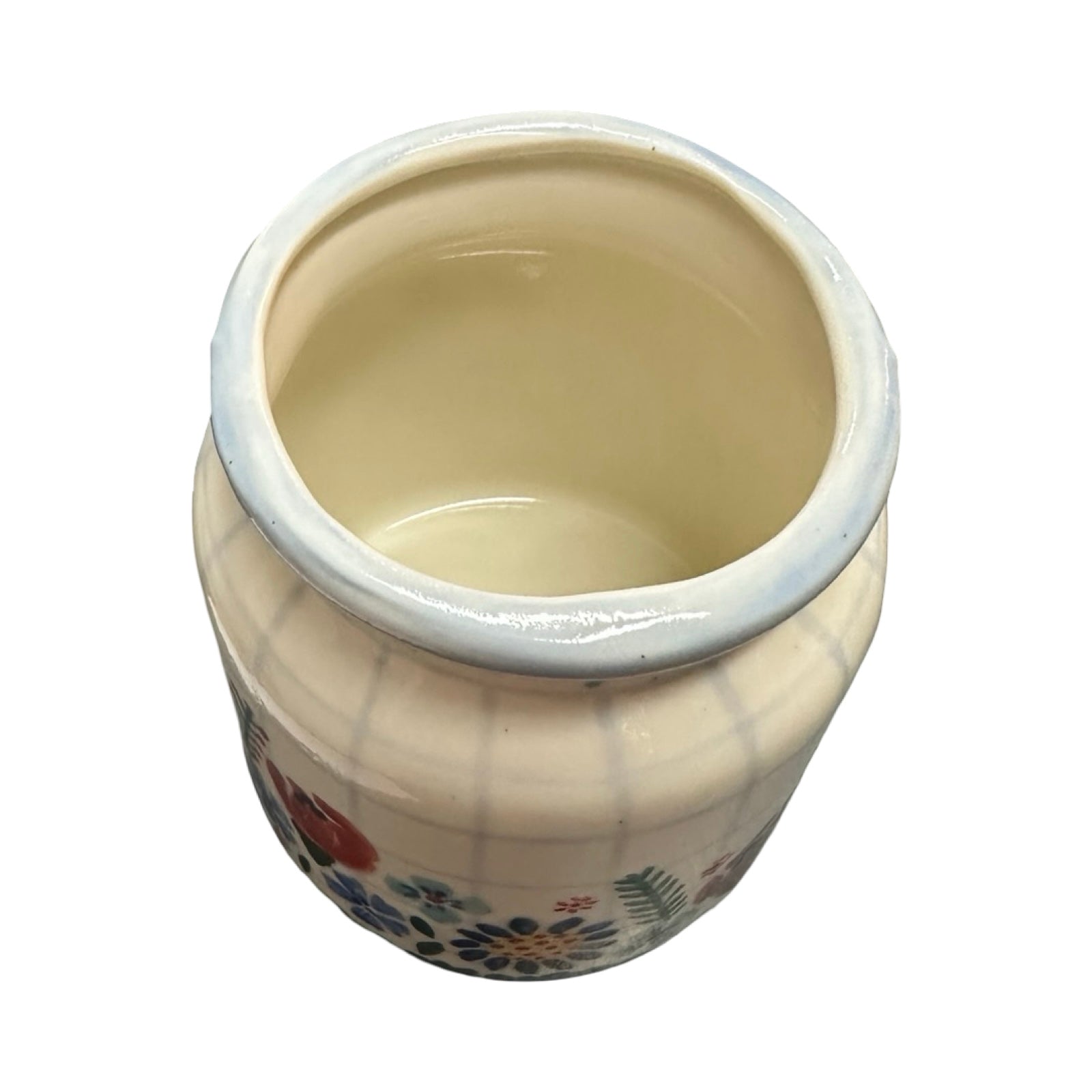 Flowers Porcelain Jar