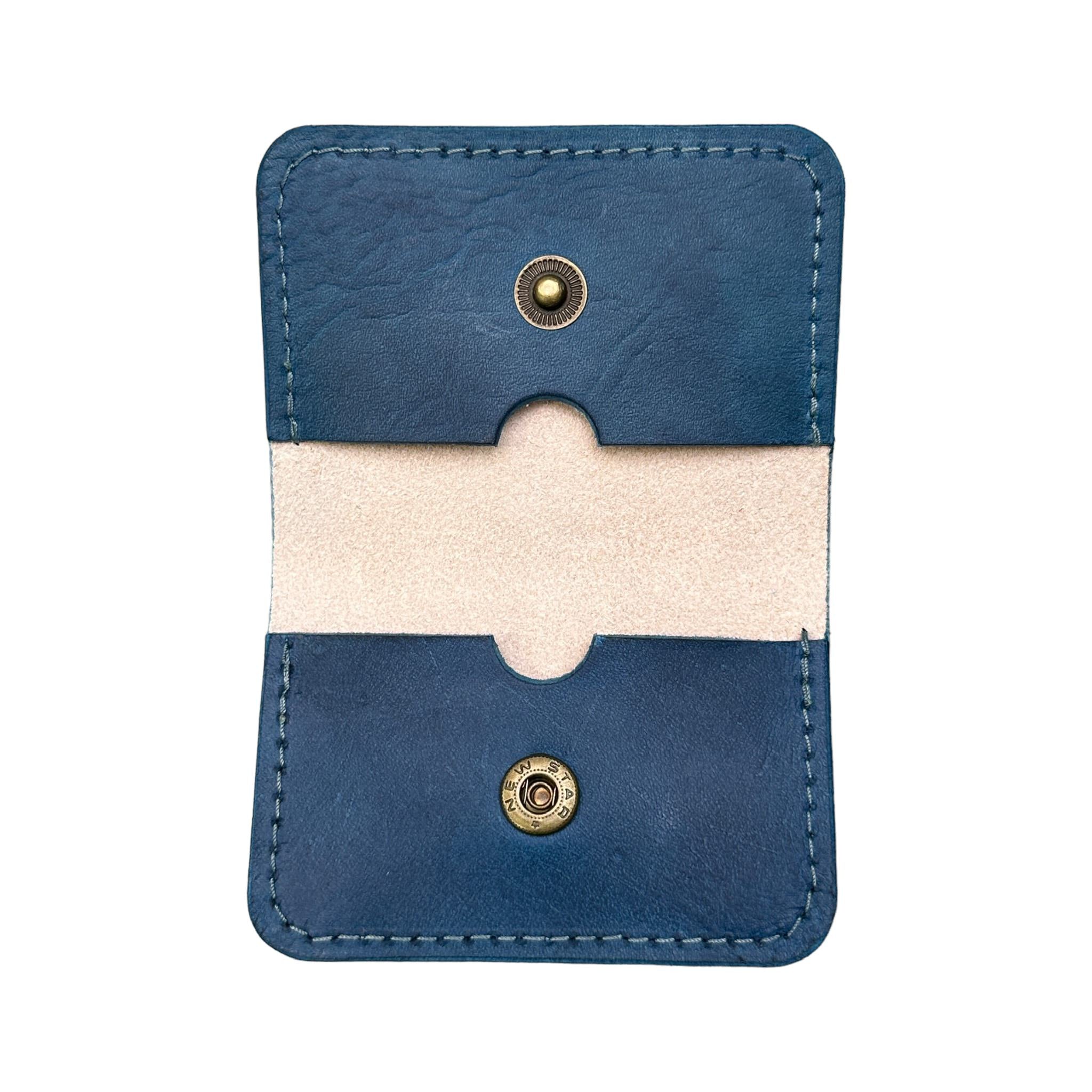 Folded Leather Card Holder
