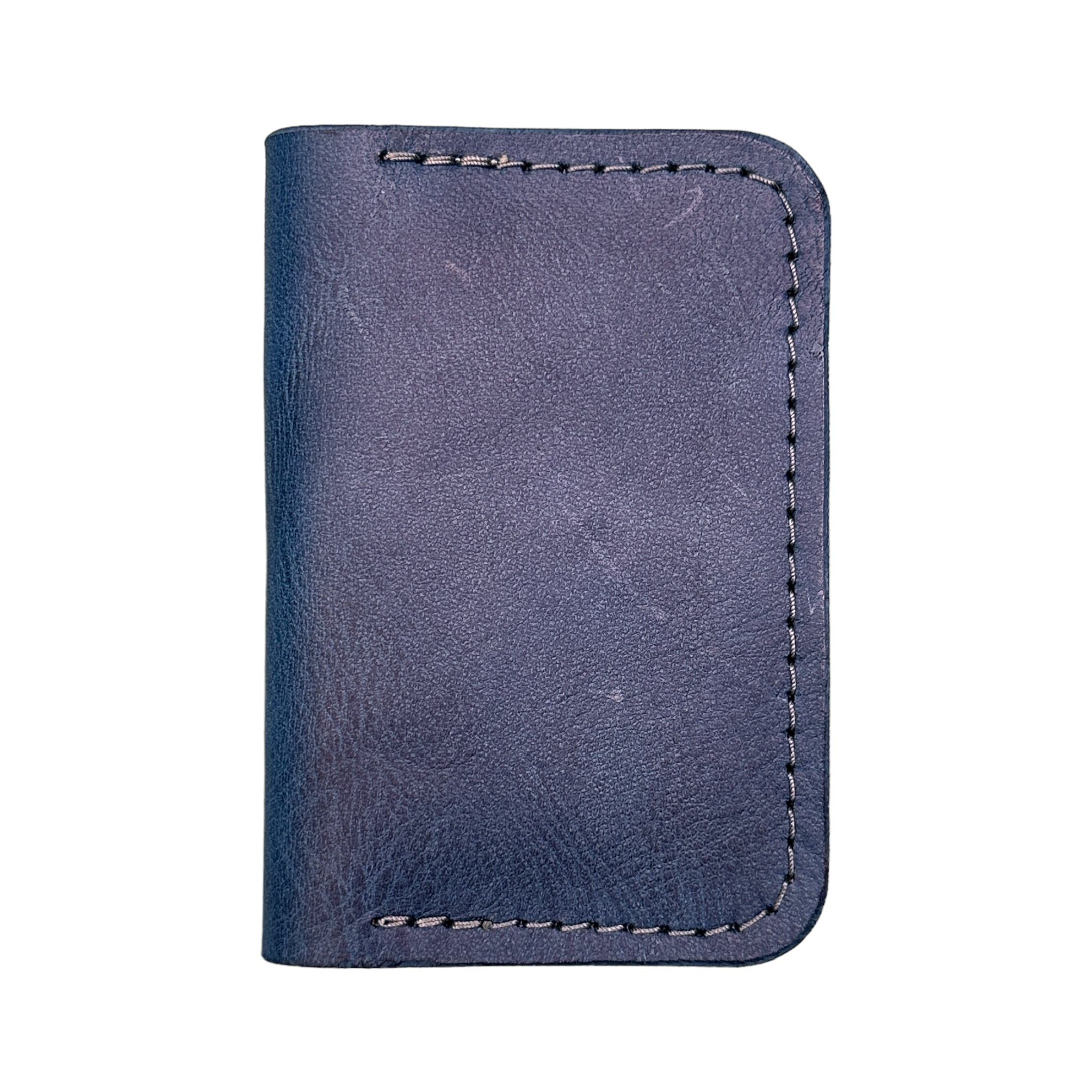 Folded Leather Card Holder