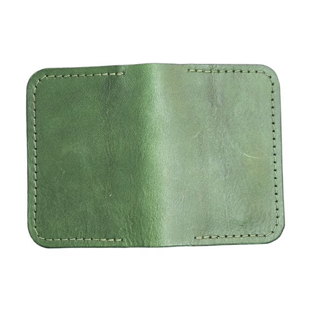 Folded Leather Card Holder