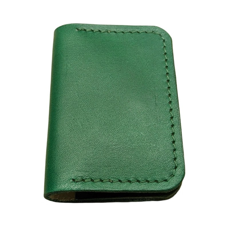 Folded Leather Card Holder