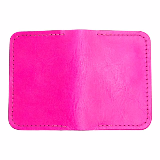 Folded Leather Card Holder