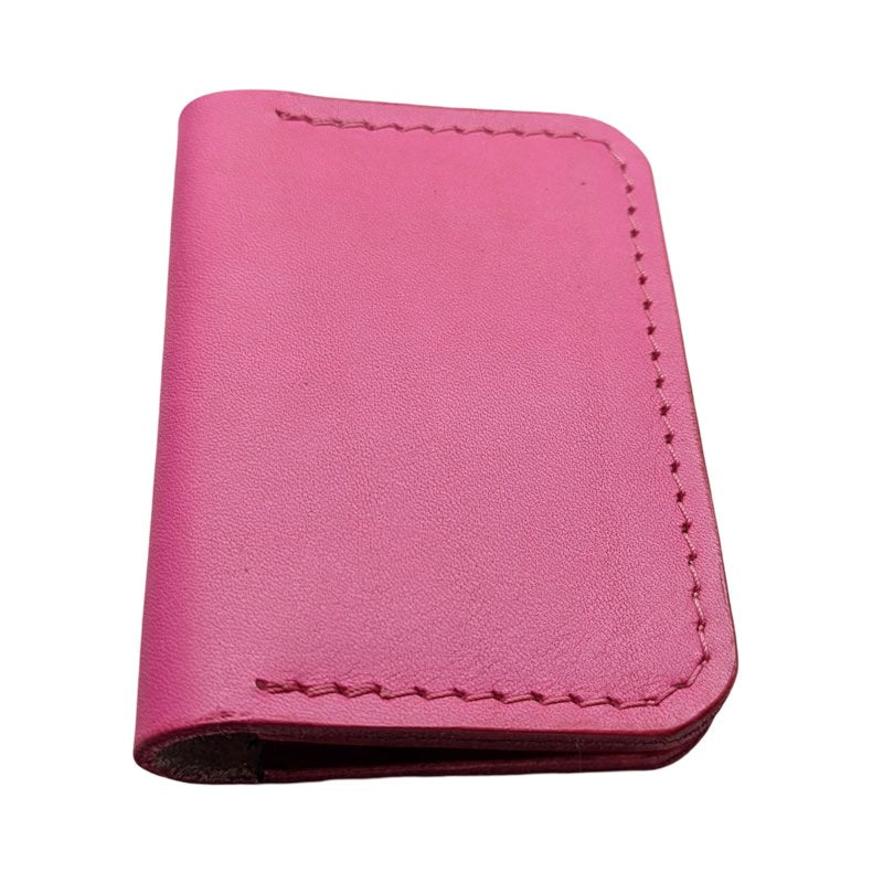 Folded Leather Card Holder
