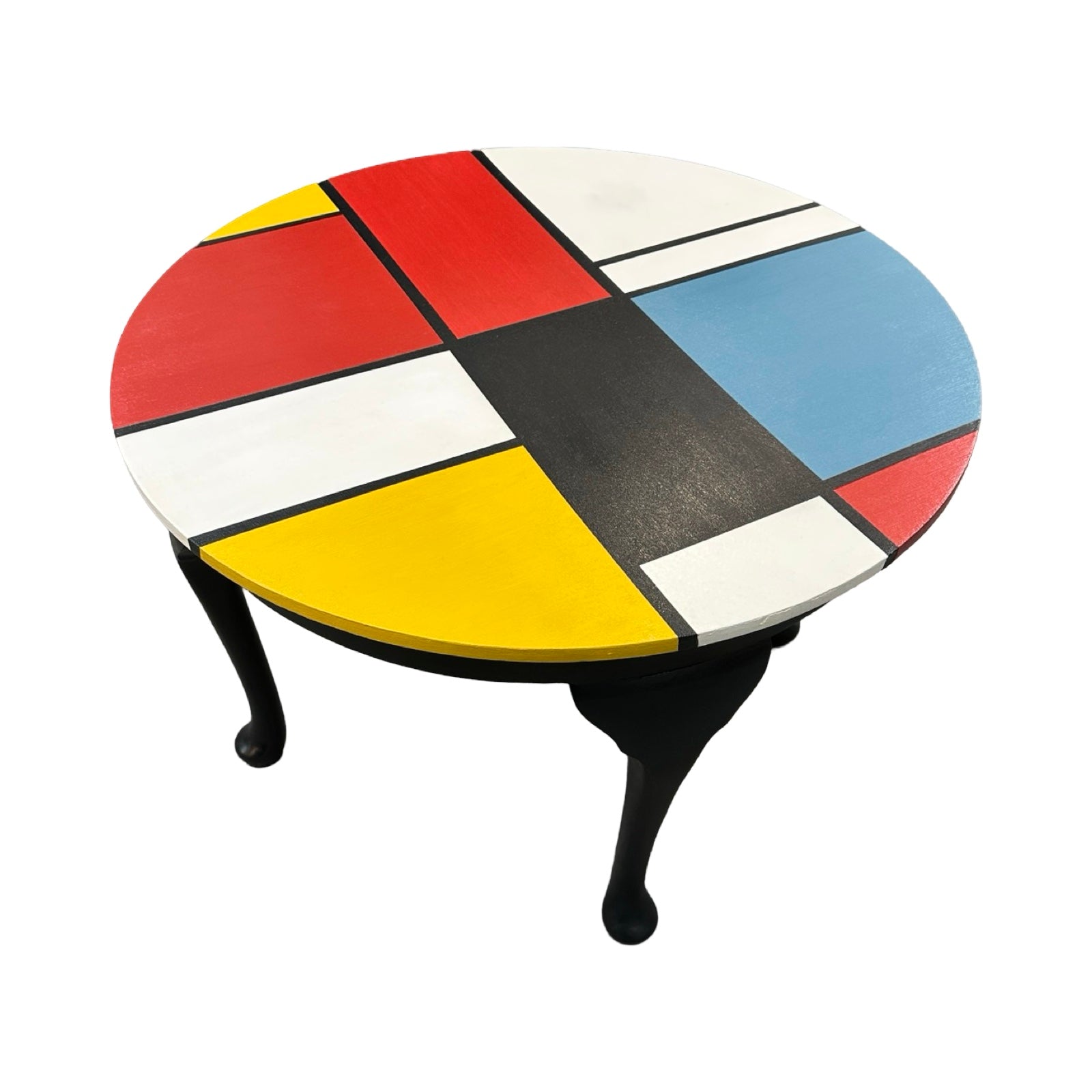 Geometric Round Coffee Table