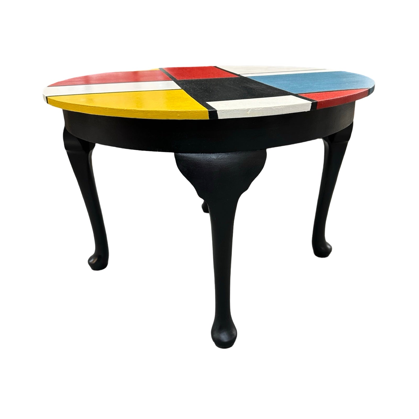 Geometric Round Coffee Table