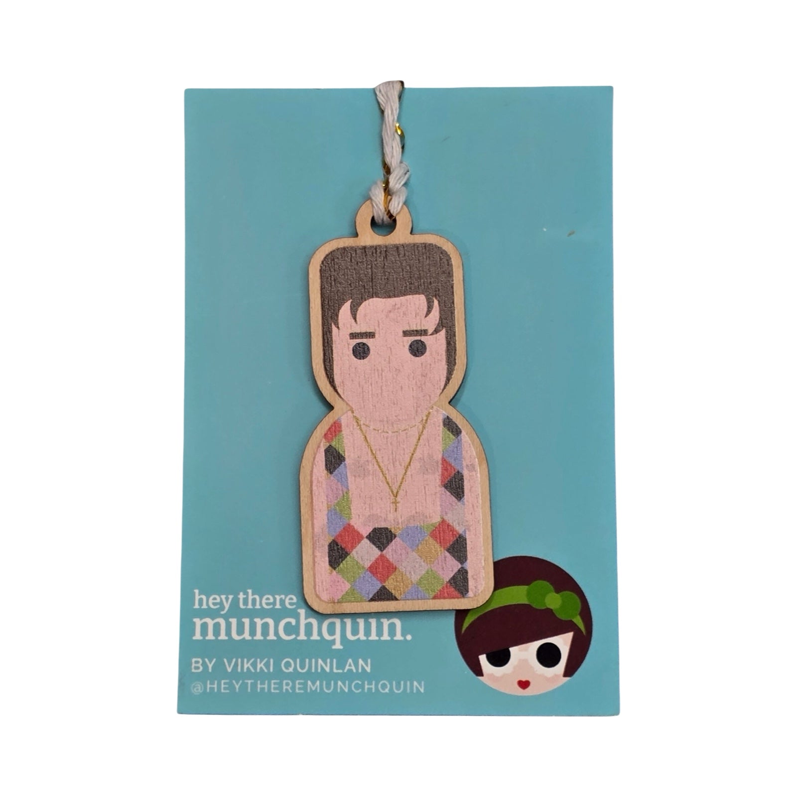 Harry Wooden Decoration / Keyring