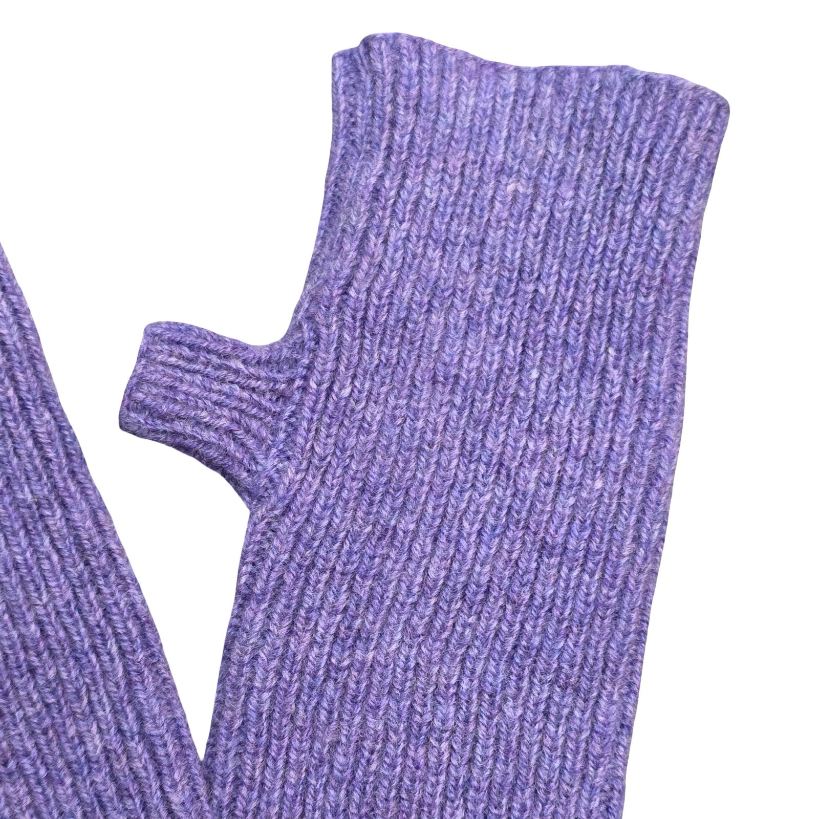 These ribbed woollen wrist warmers will help to keep you cosy in the colder months.