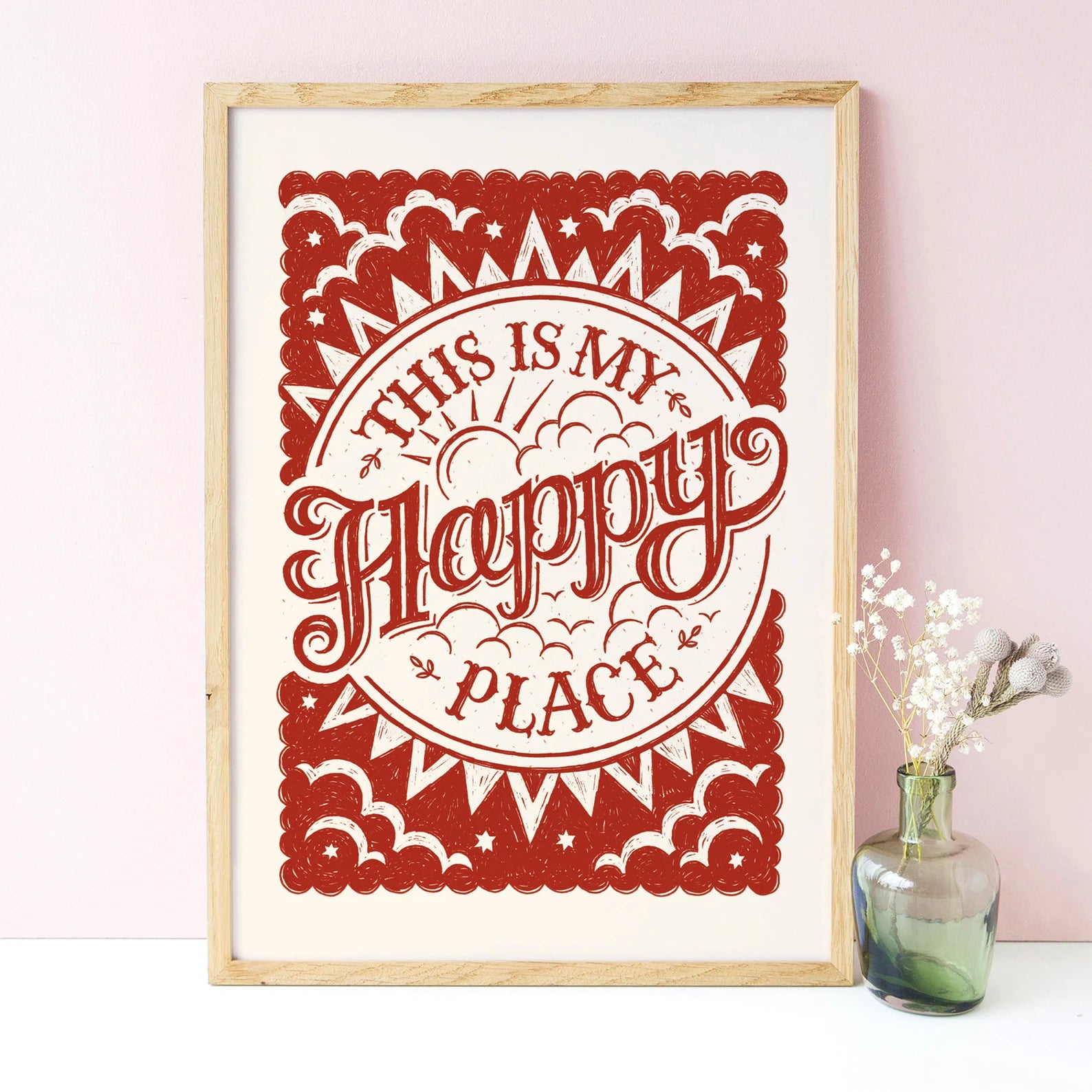 Happy Place Print