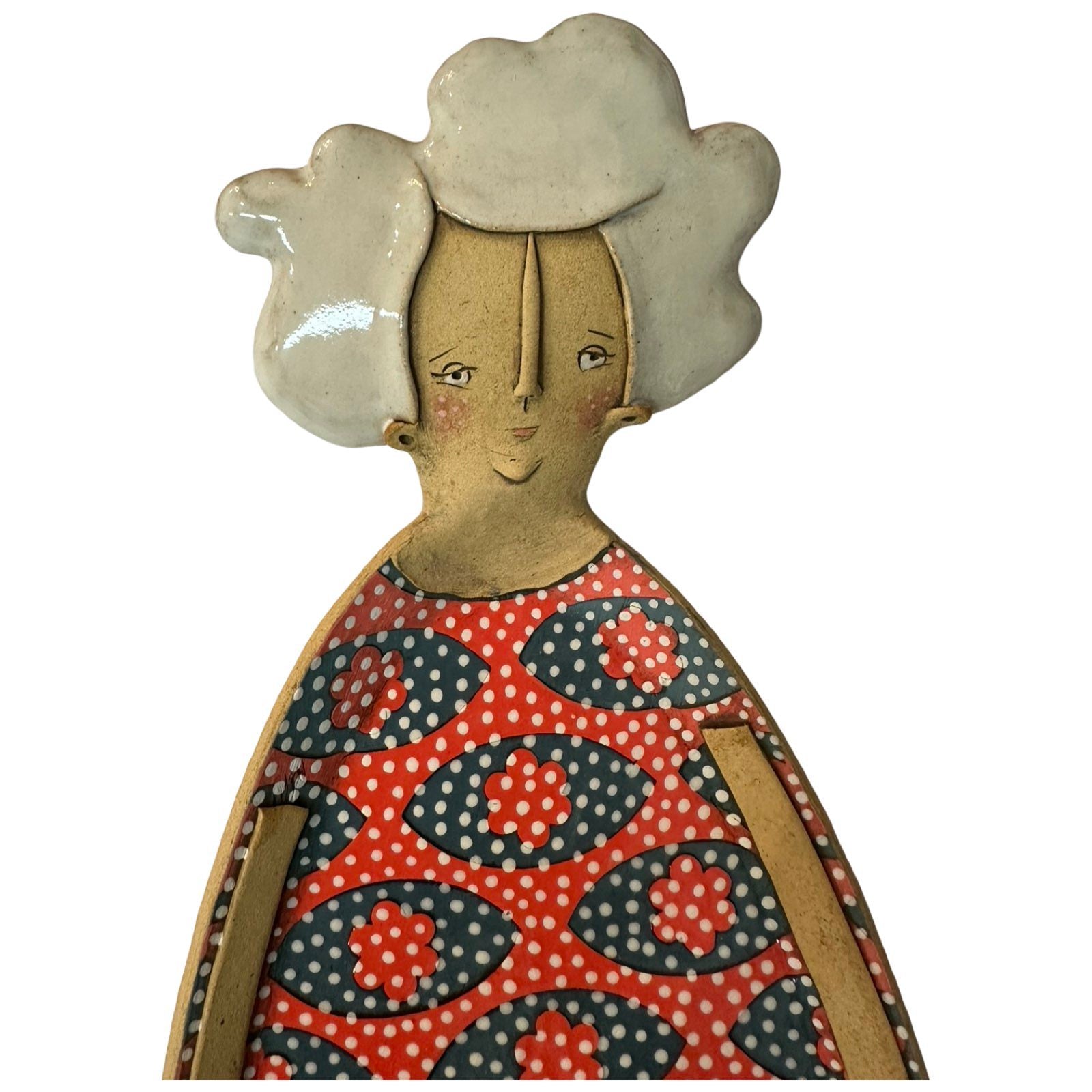 Lady Ceramic Platter