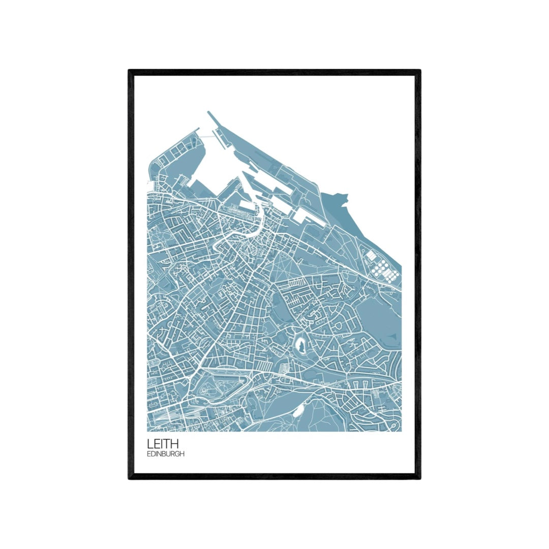 Leith Map Print